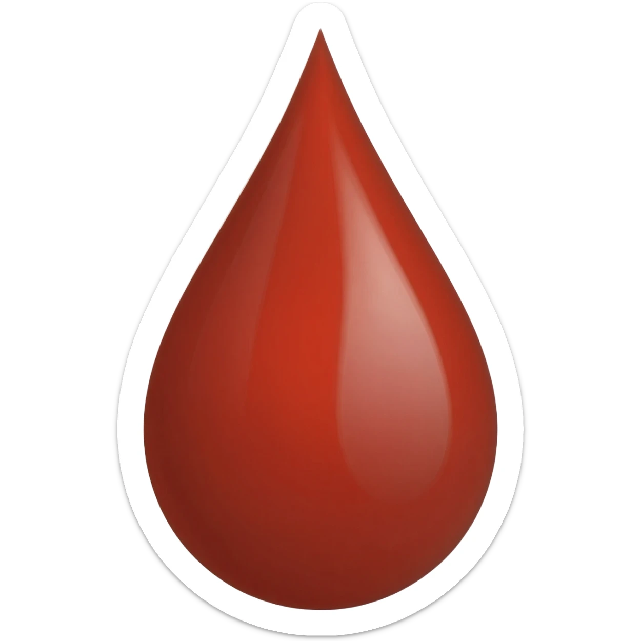 blood drop sticker