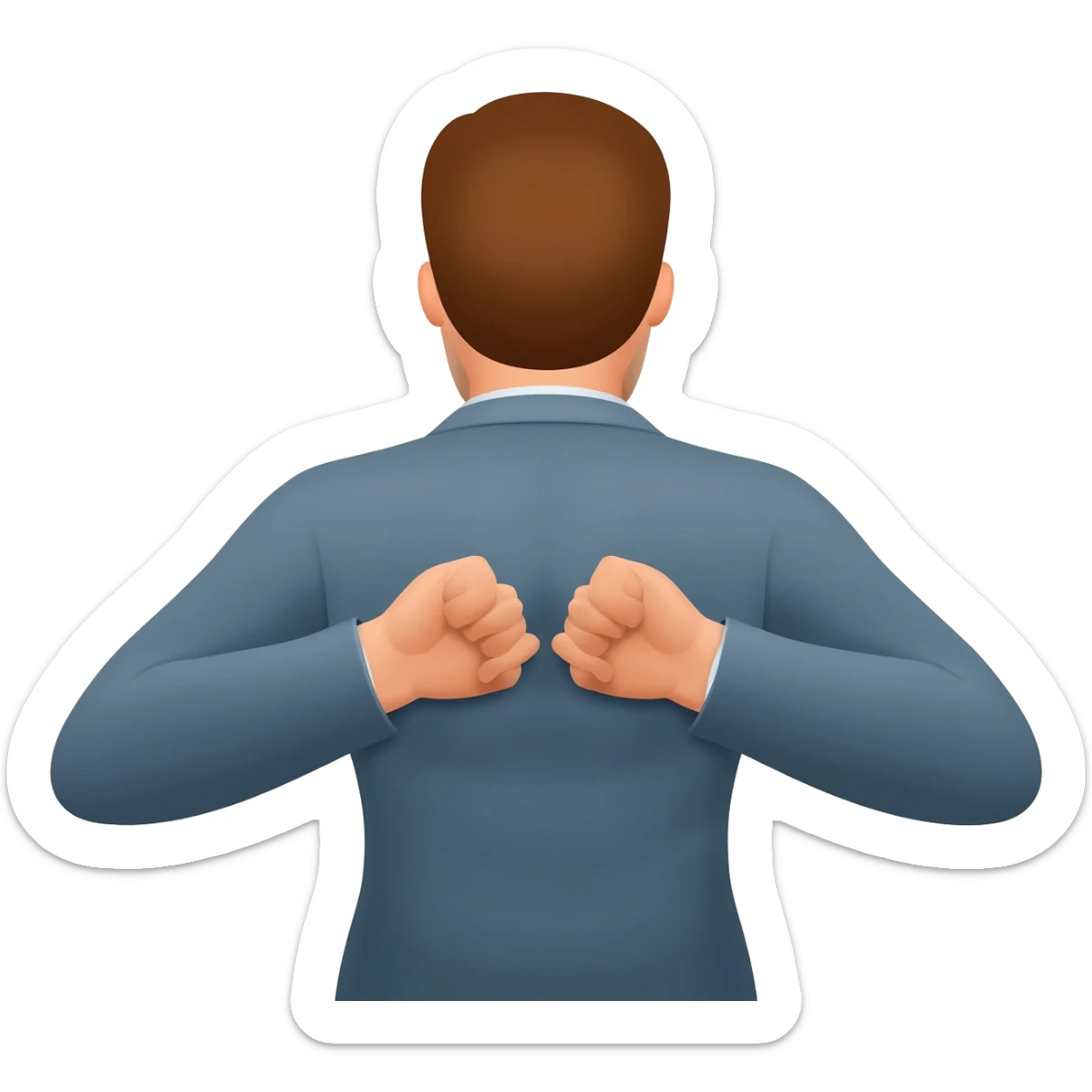 a guy getting hump from behind sticker