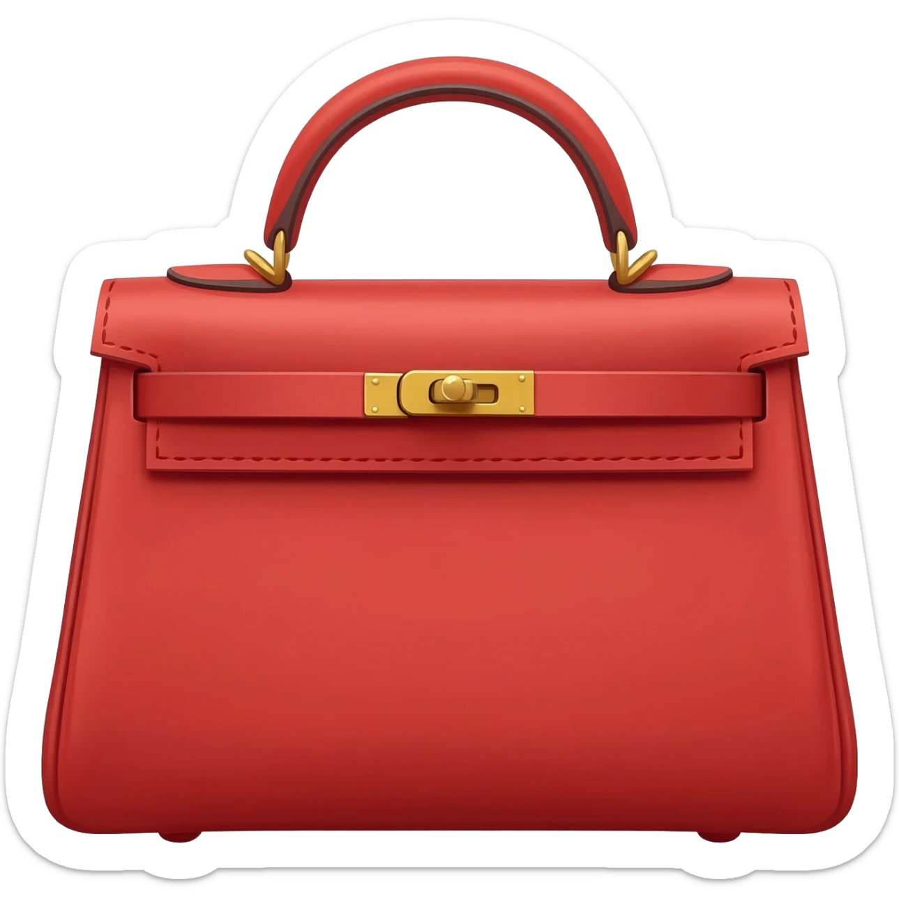 red matte kelly hermes bag sticker