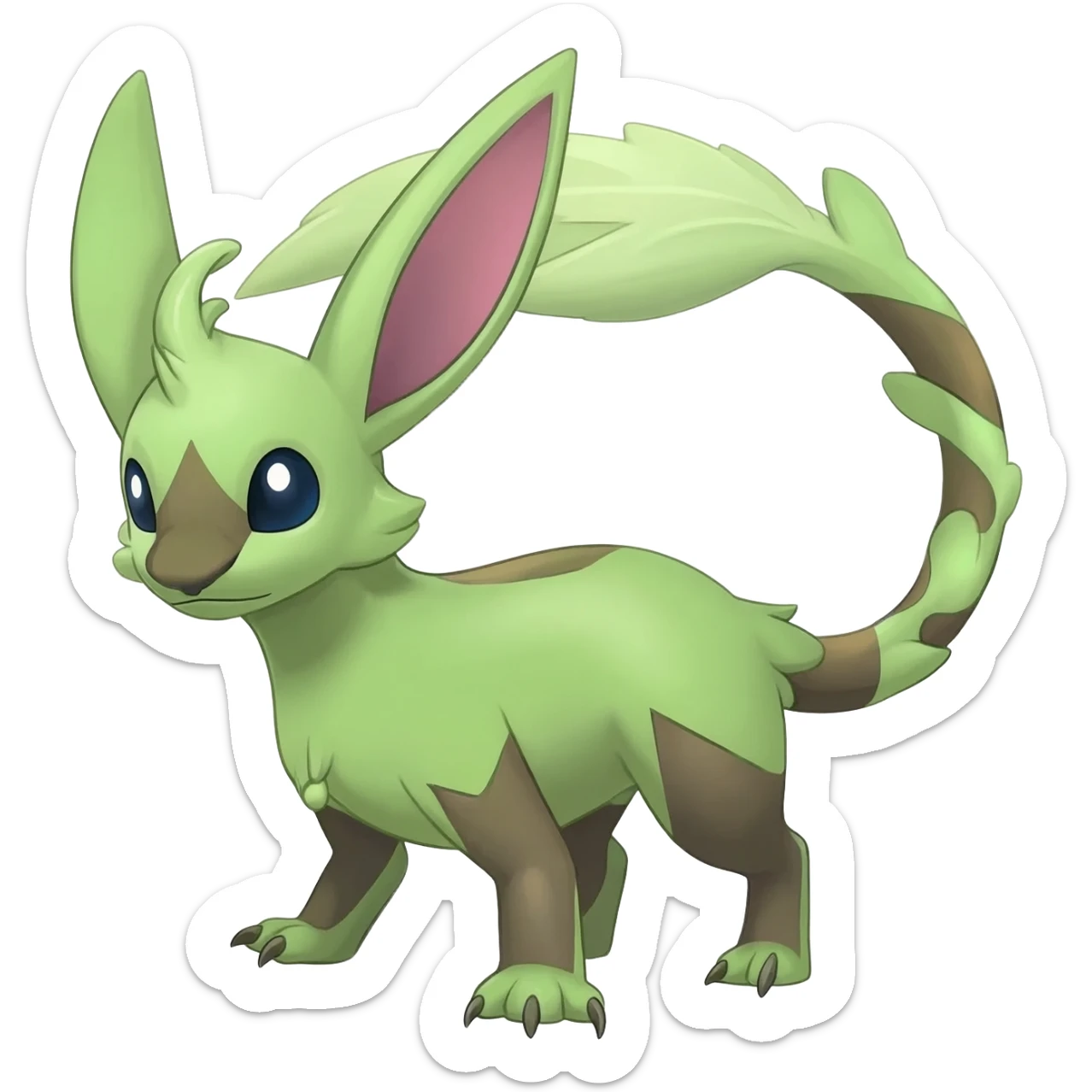  exotic tropical cyber-Stitch-Noibat-Trico-Fakémon-Pokémon-Vernid-creature sticker