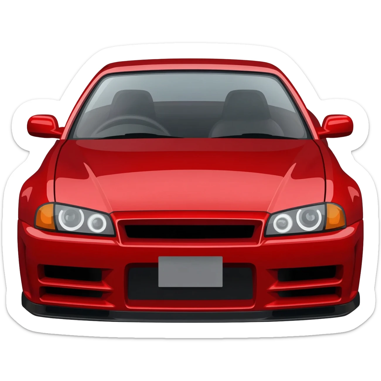 Nissan skyline r34 sticker