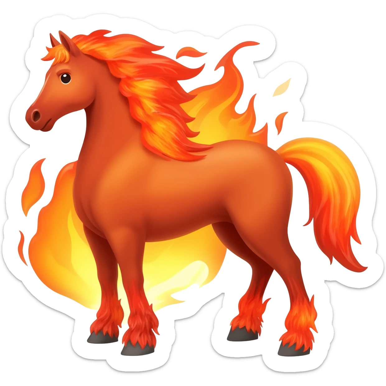 Firehorse sticker