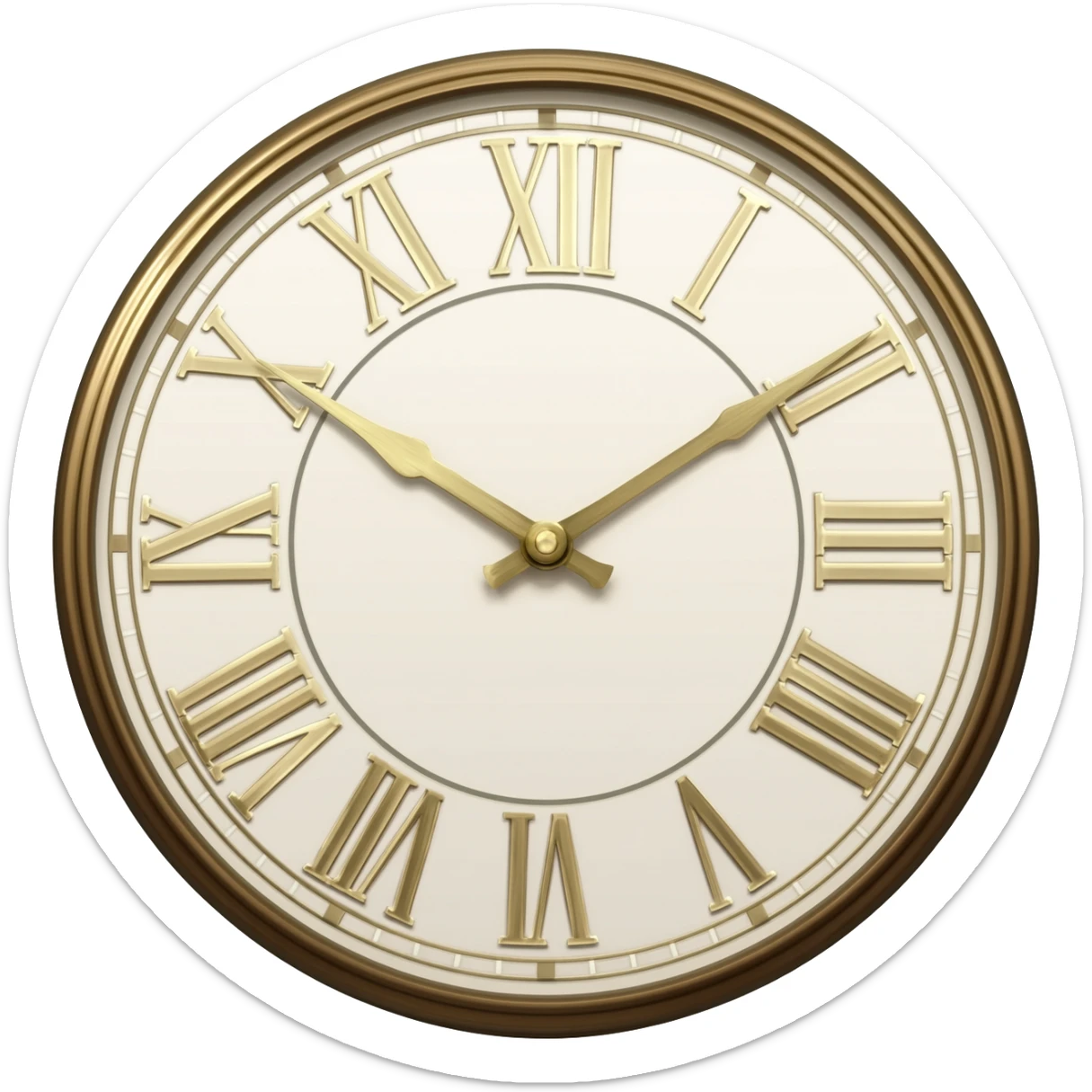Clock it sticker