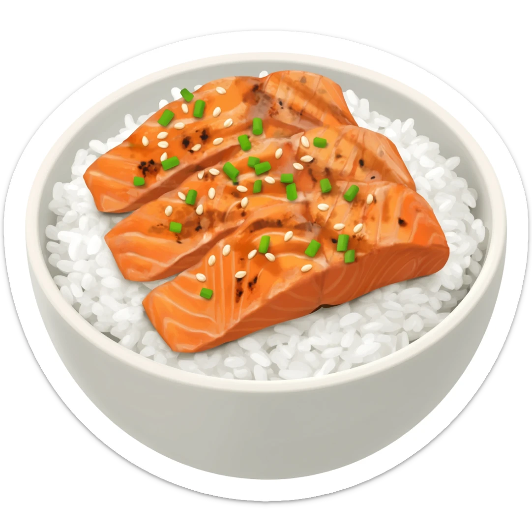 Fish Rice sticker