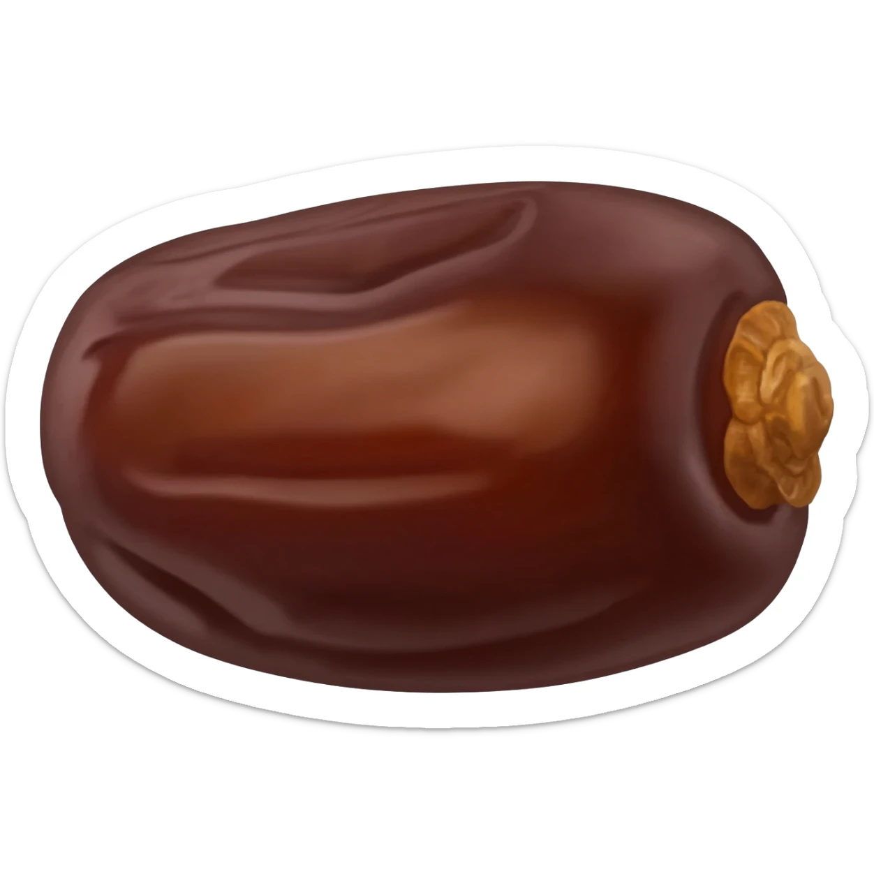 Date fruit sticker