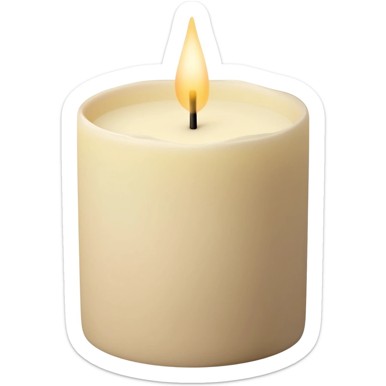 candle sticker