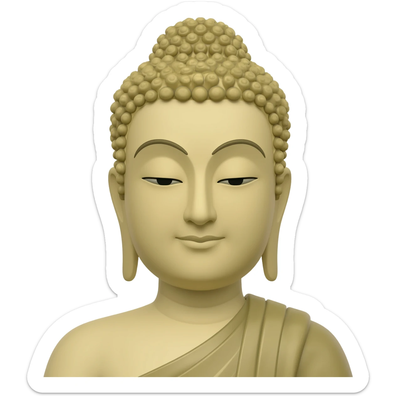 Buddha sticker