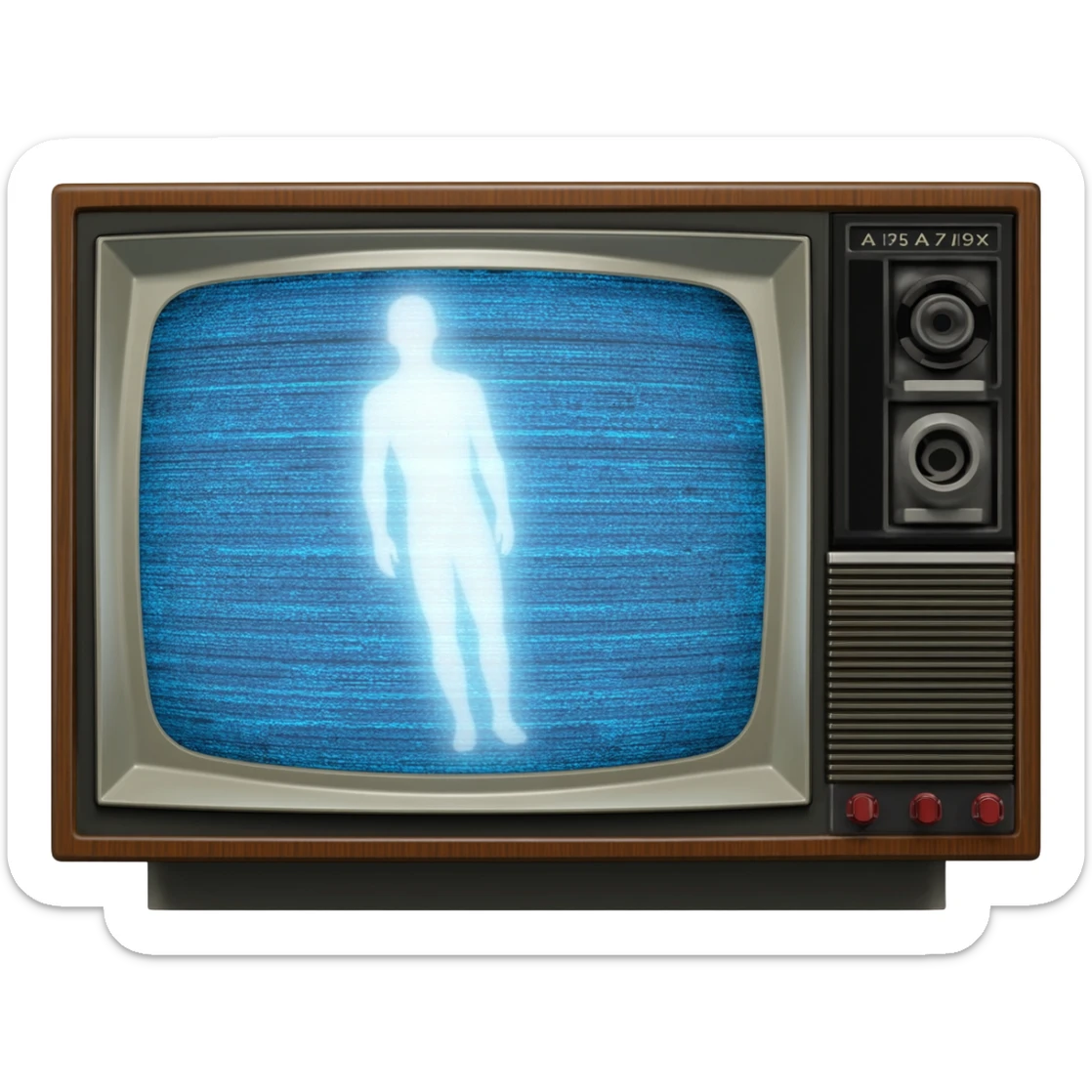 Analog horror sticker