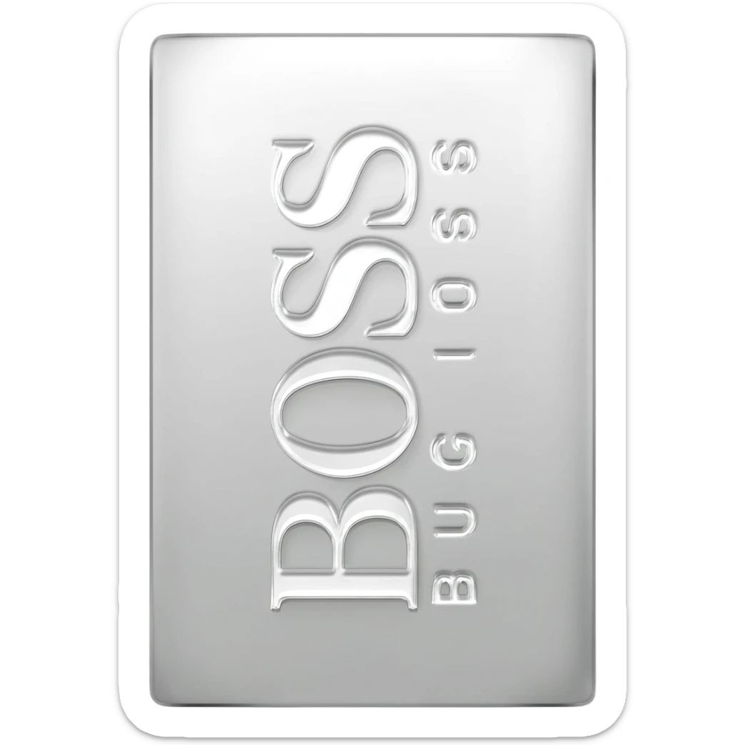 Hugo boss sticker