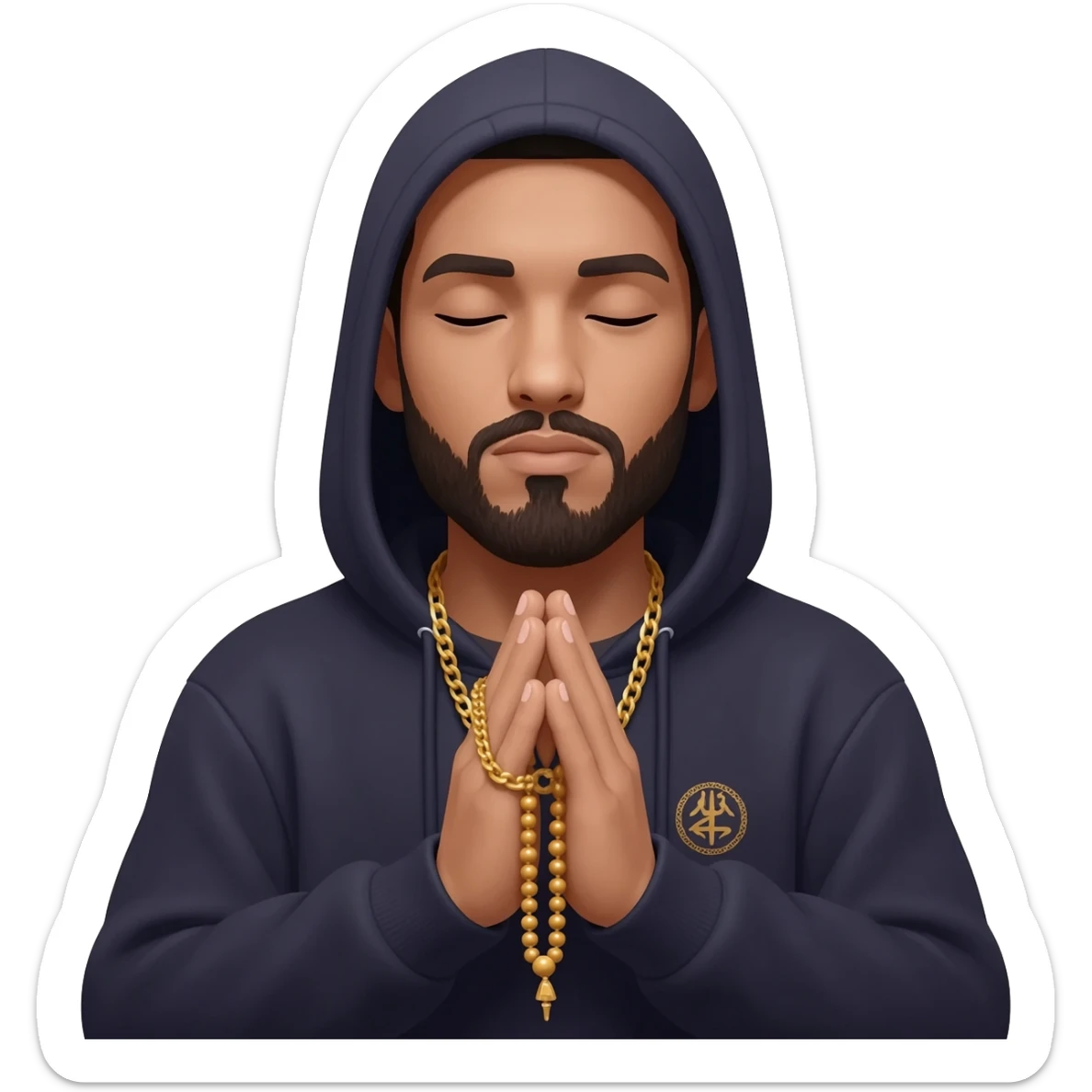 Spiritual gangster sticker