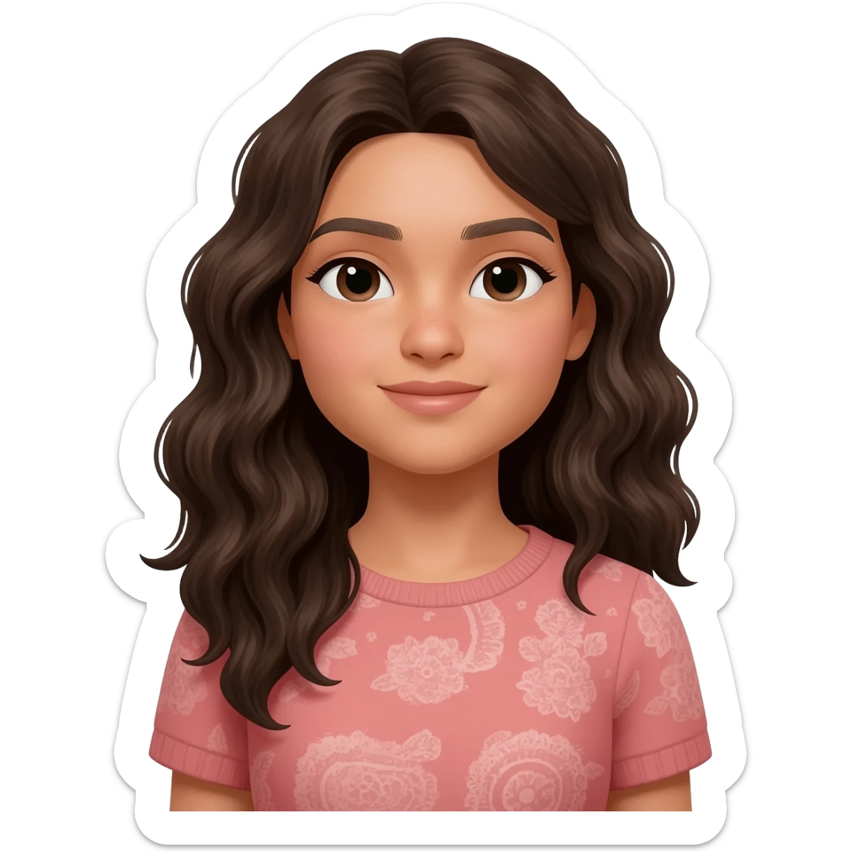 24 year old girl Jackie Gonzaga sticker