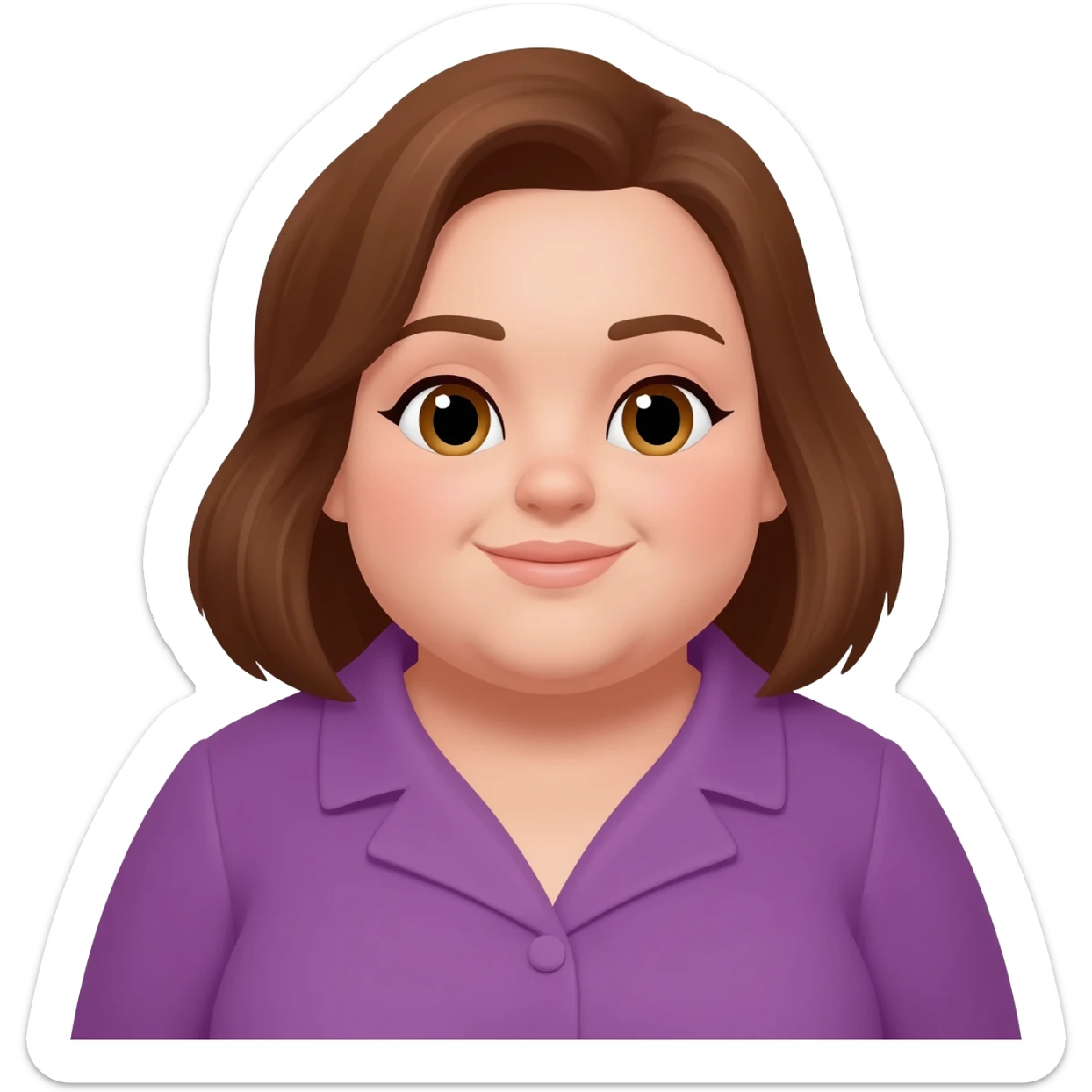 Can you make her chubby sticker