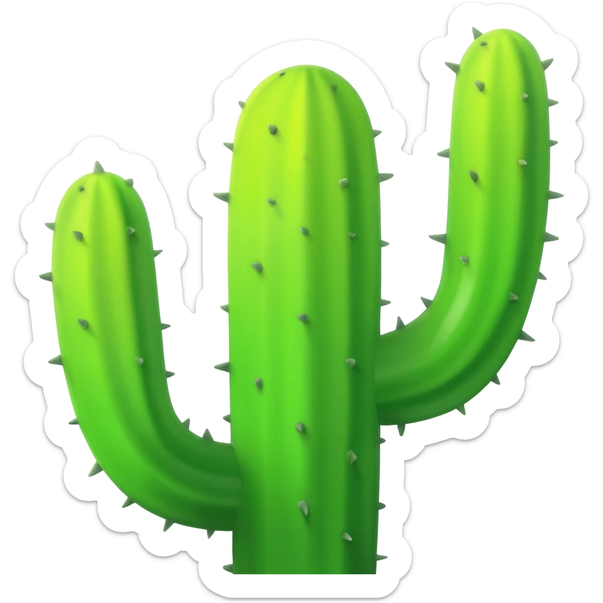a pampa cactus sticker