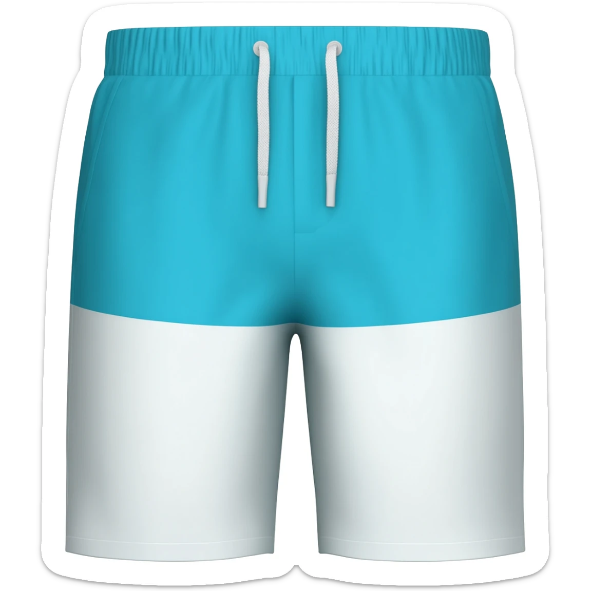 Bermuda shorts sticker