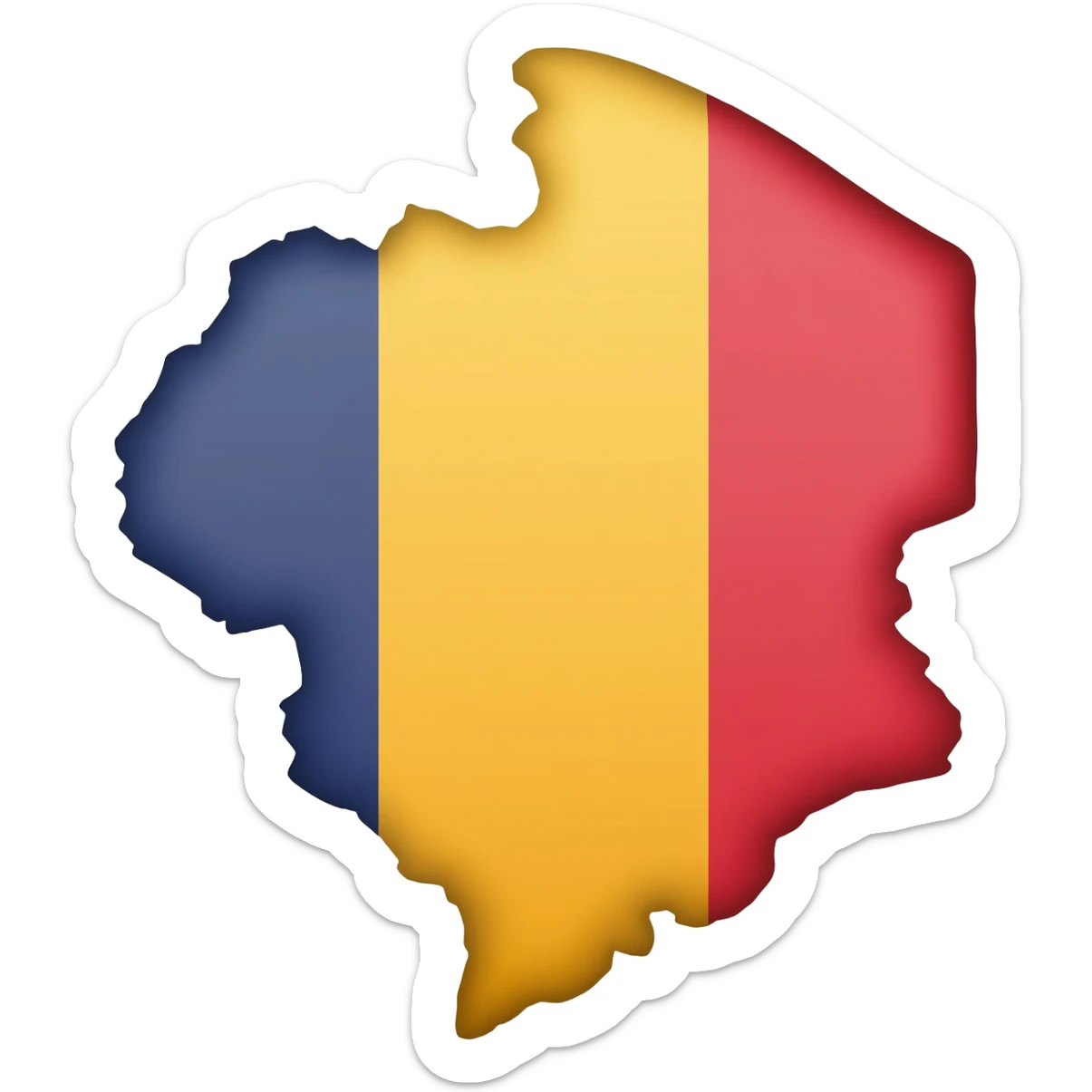 Un giga Tchad sticker