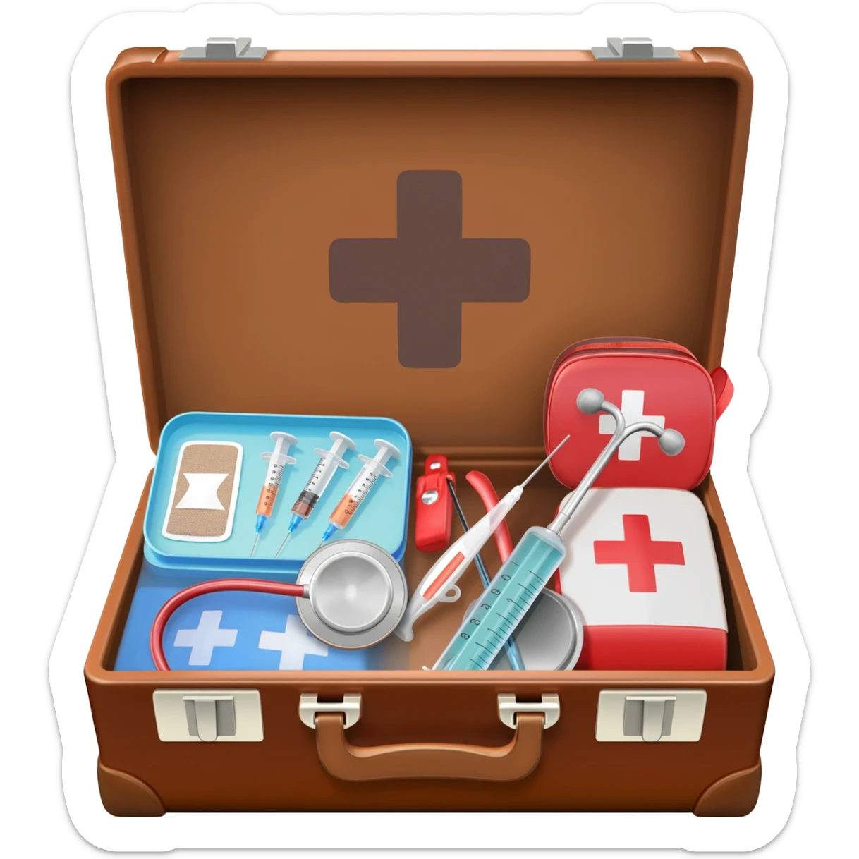health suitcase sticker