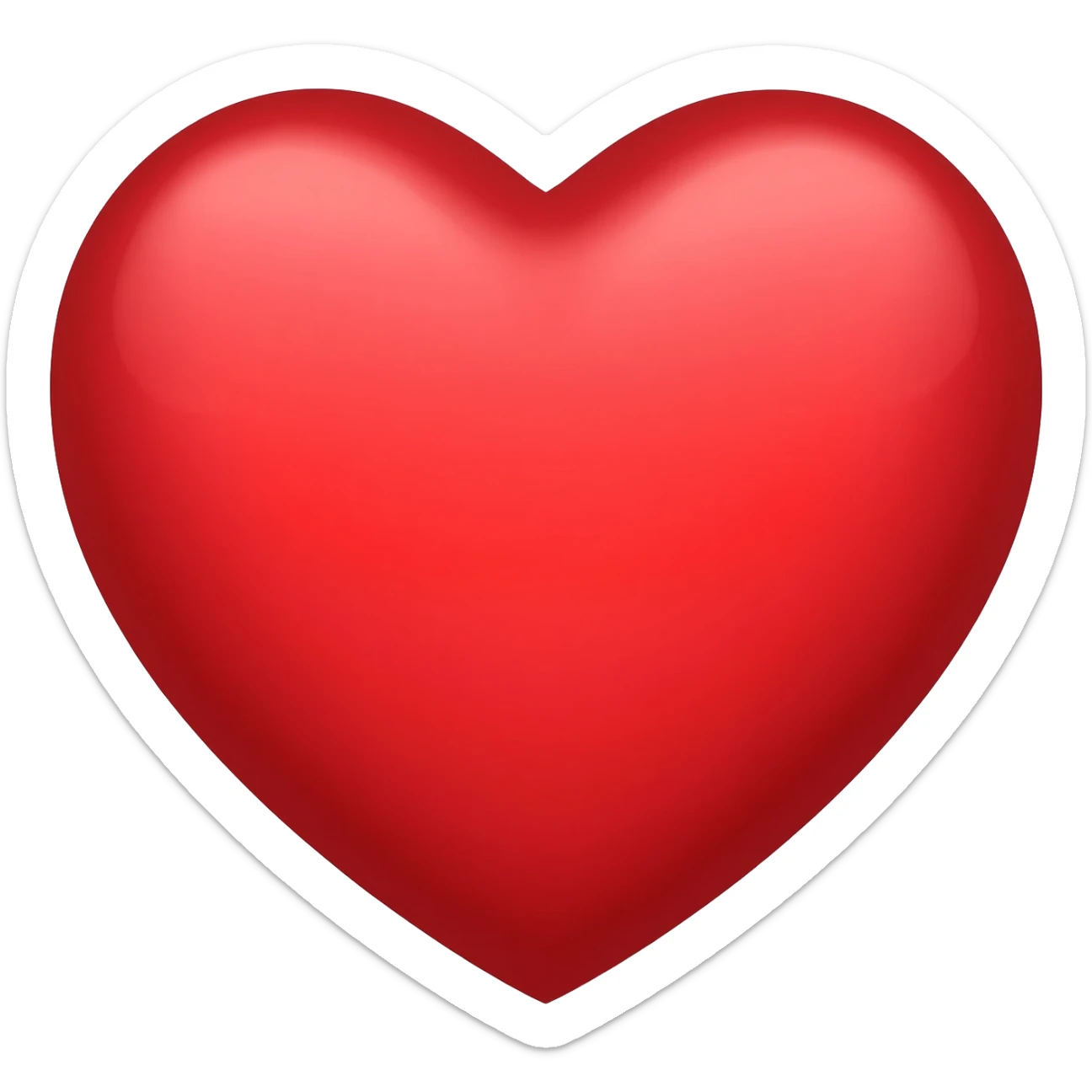 emoji coeur sticker