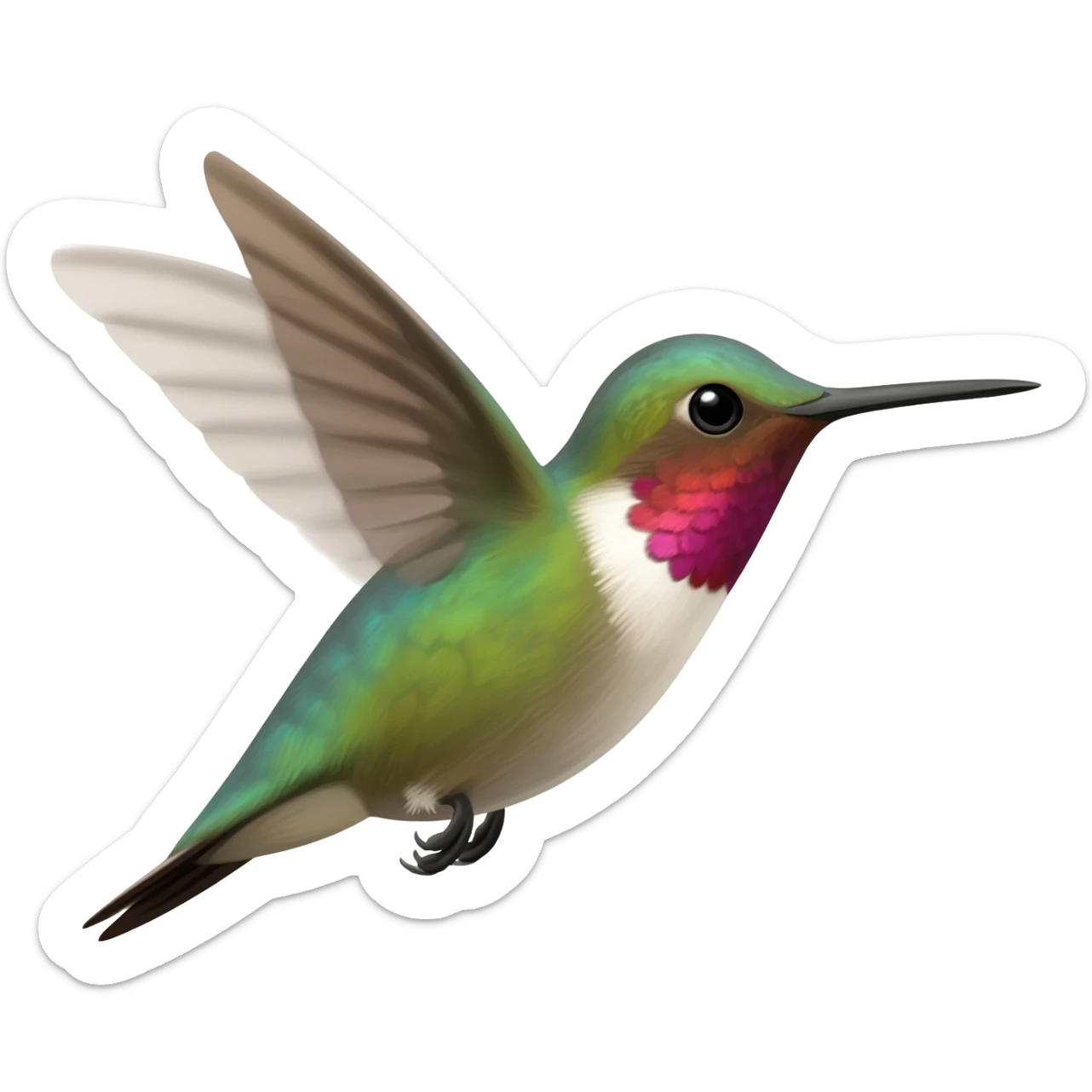 Colibrí sticker