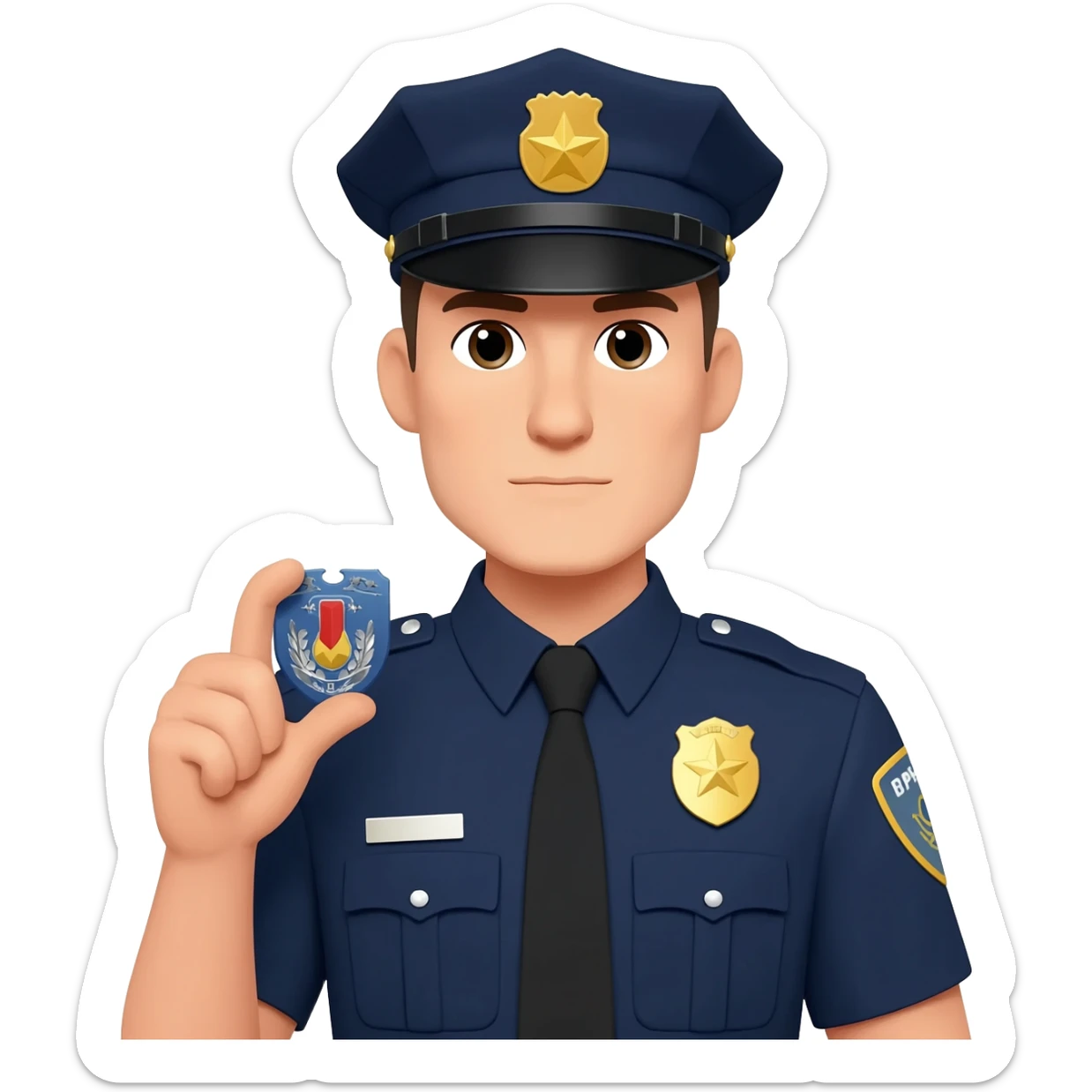 policeman sticker