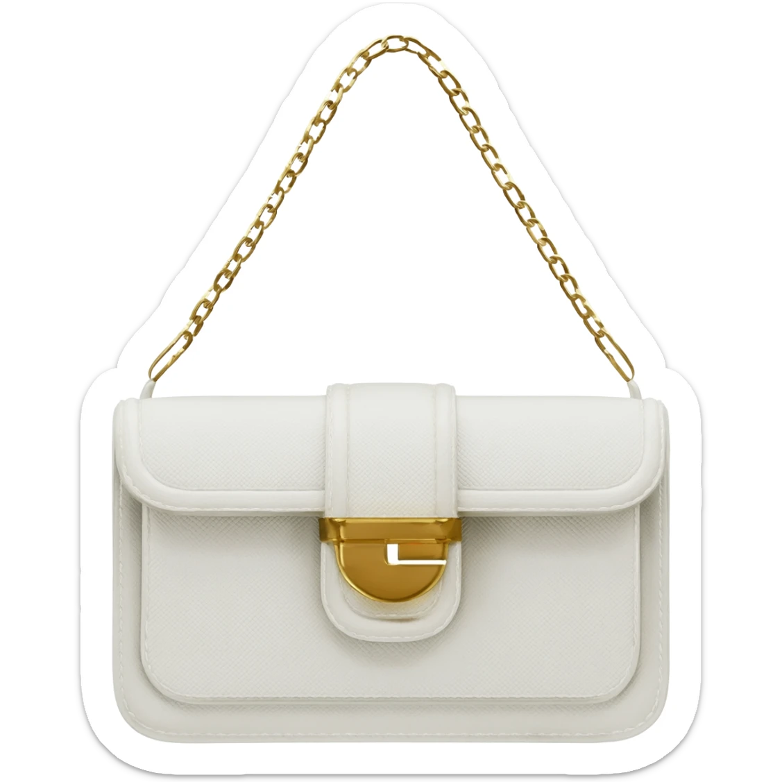 matte white kelly hermes bag sticker