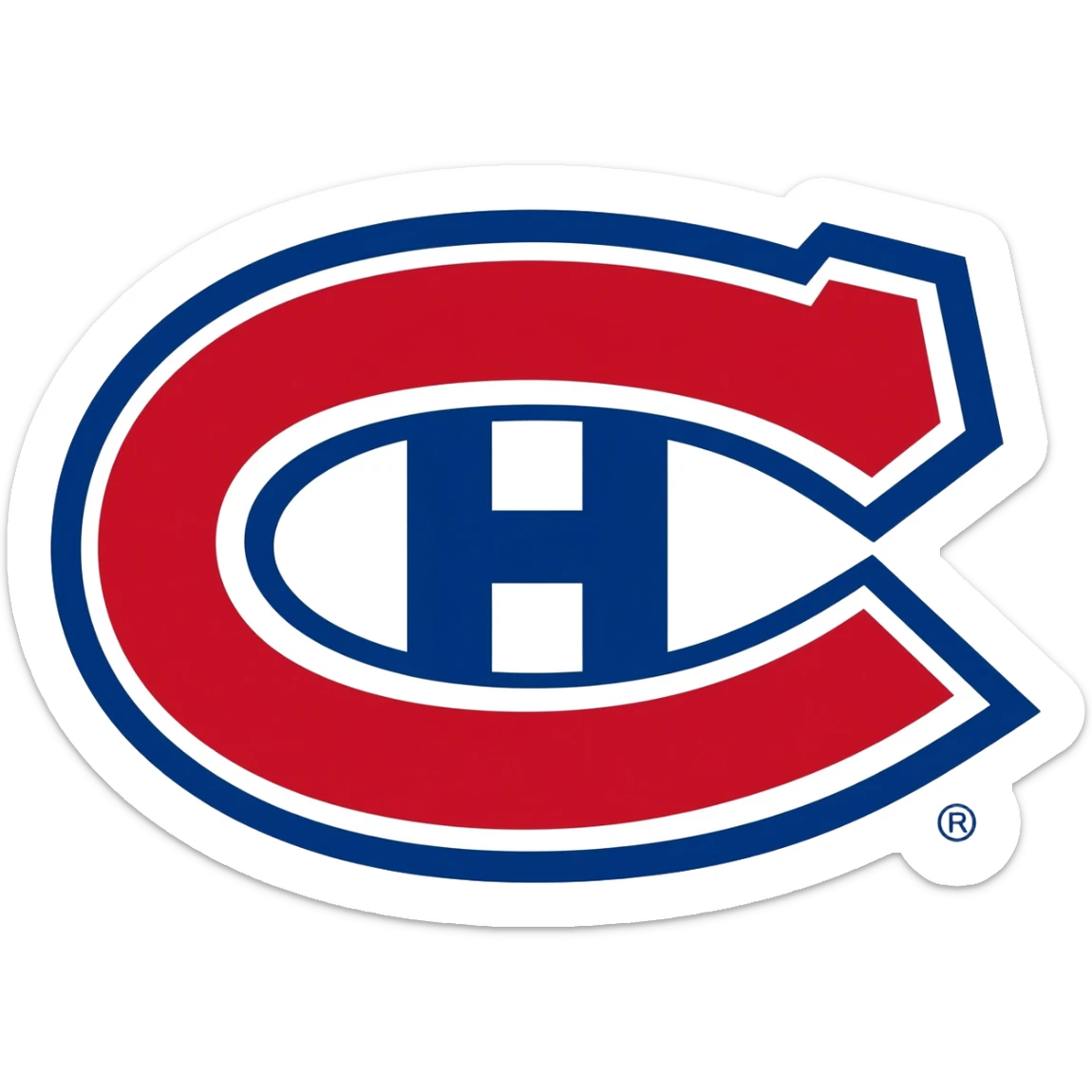 Montréal Hockey team's player's logo sticker