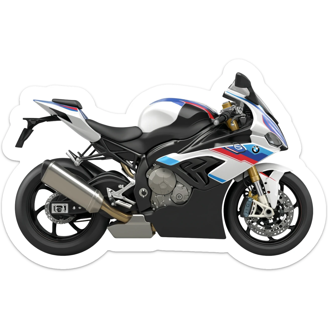 Motorcycle BMW S1000rr sticker