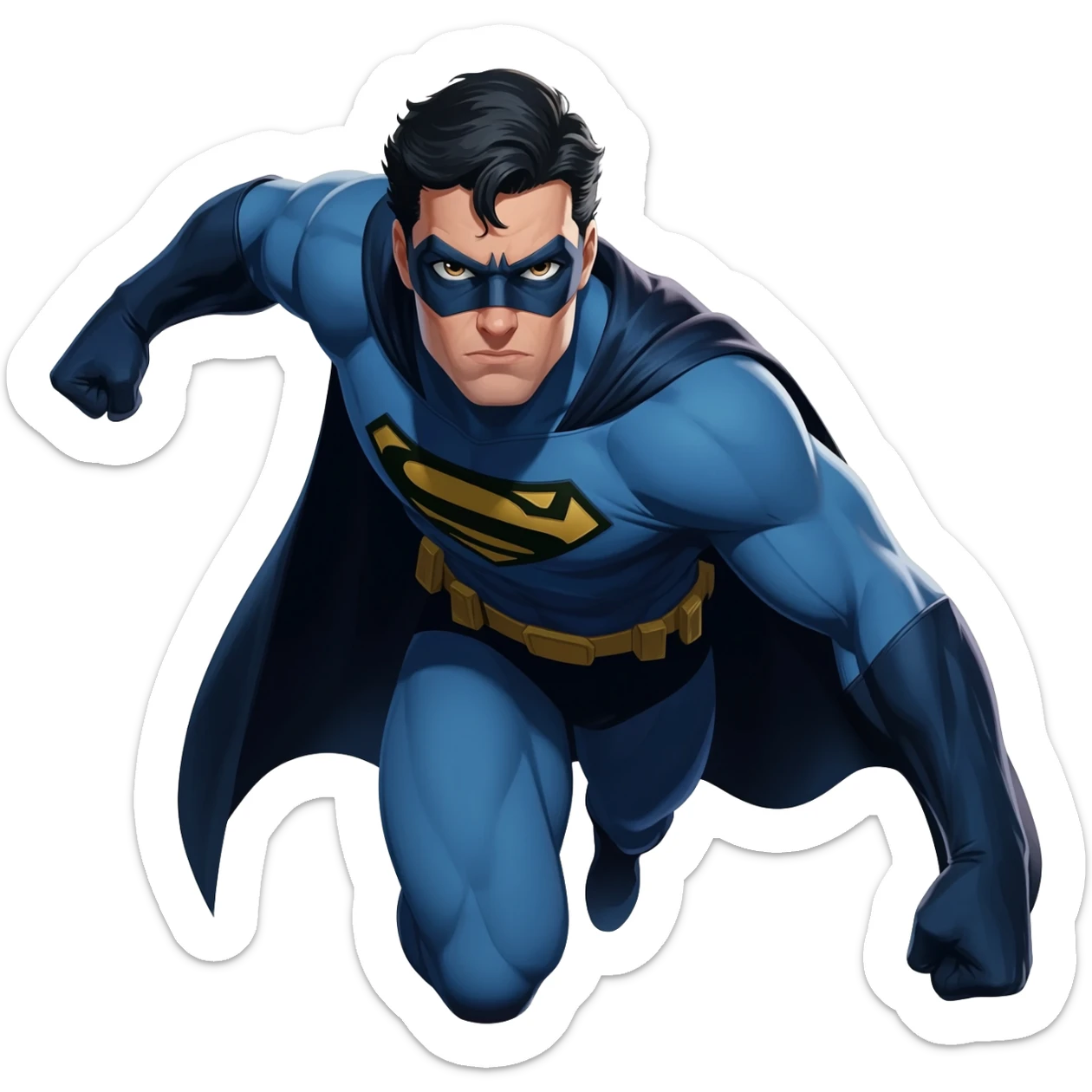 superhero dc sticker