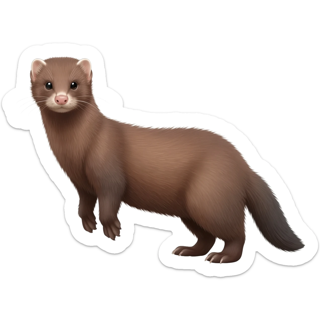 Mink sticker