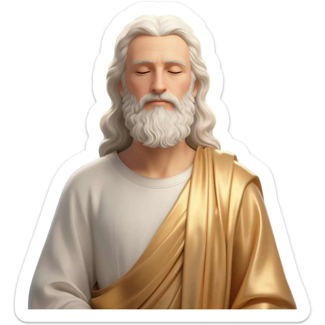 crea un emoji di dio sticker