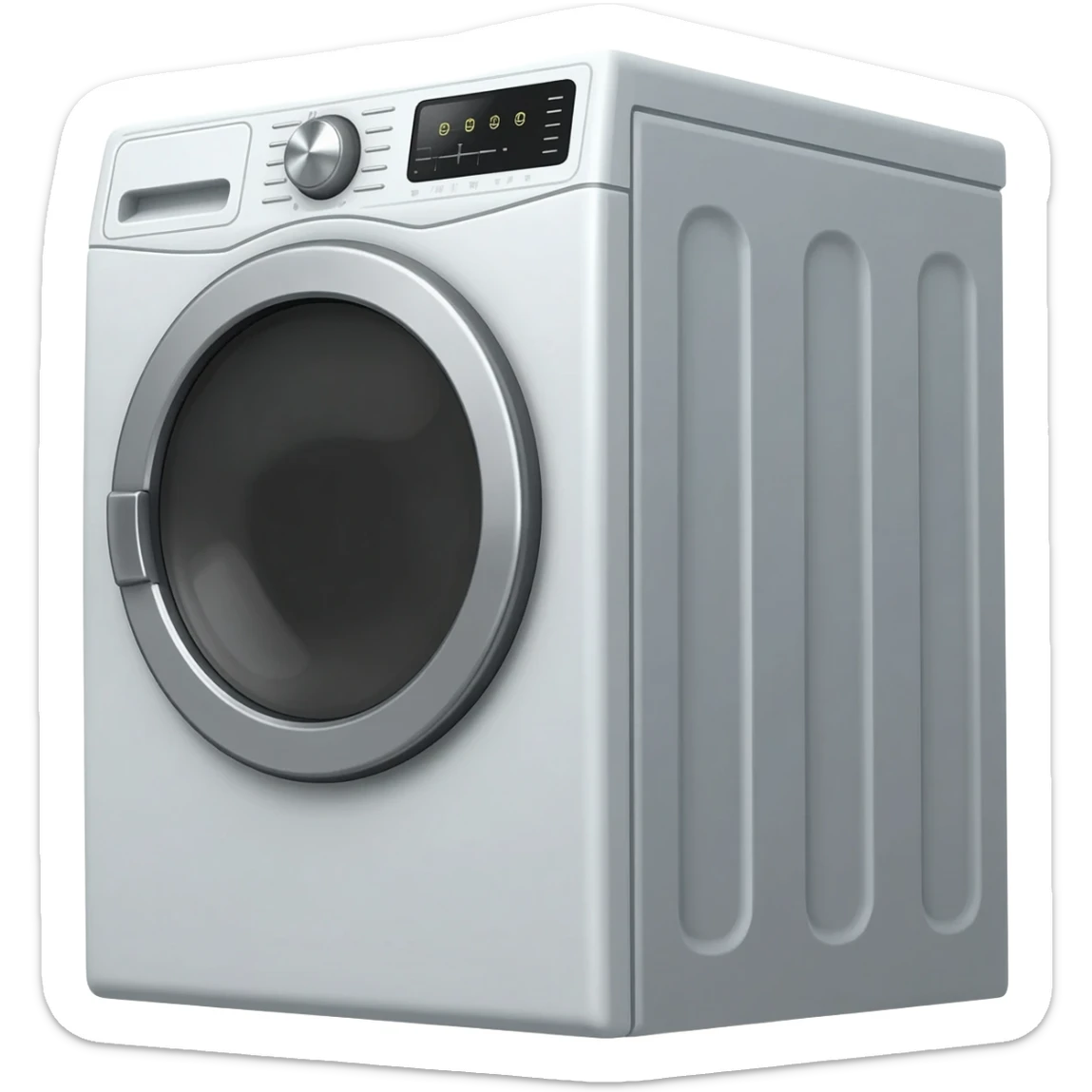 clothes dryer sticker