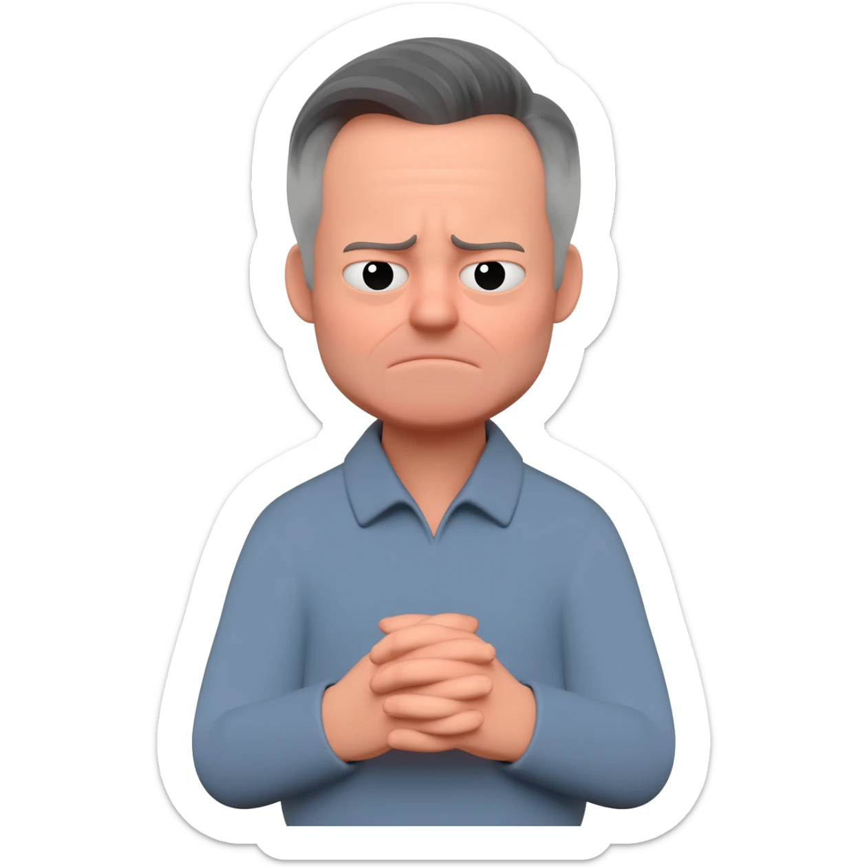 Man won’t admit his wrong sticker