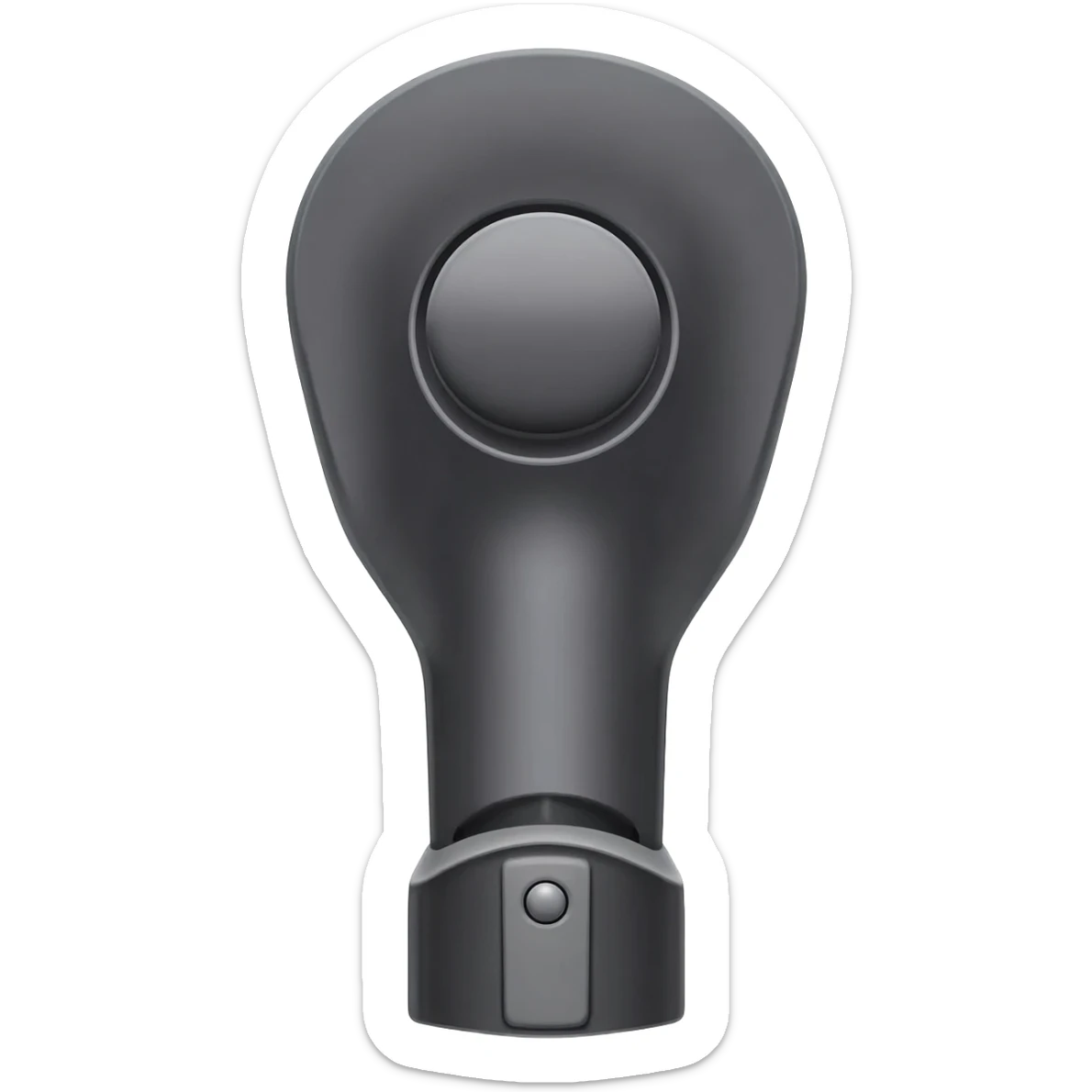 Front-facing Dyson hair dryer sticker