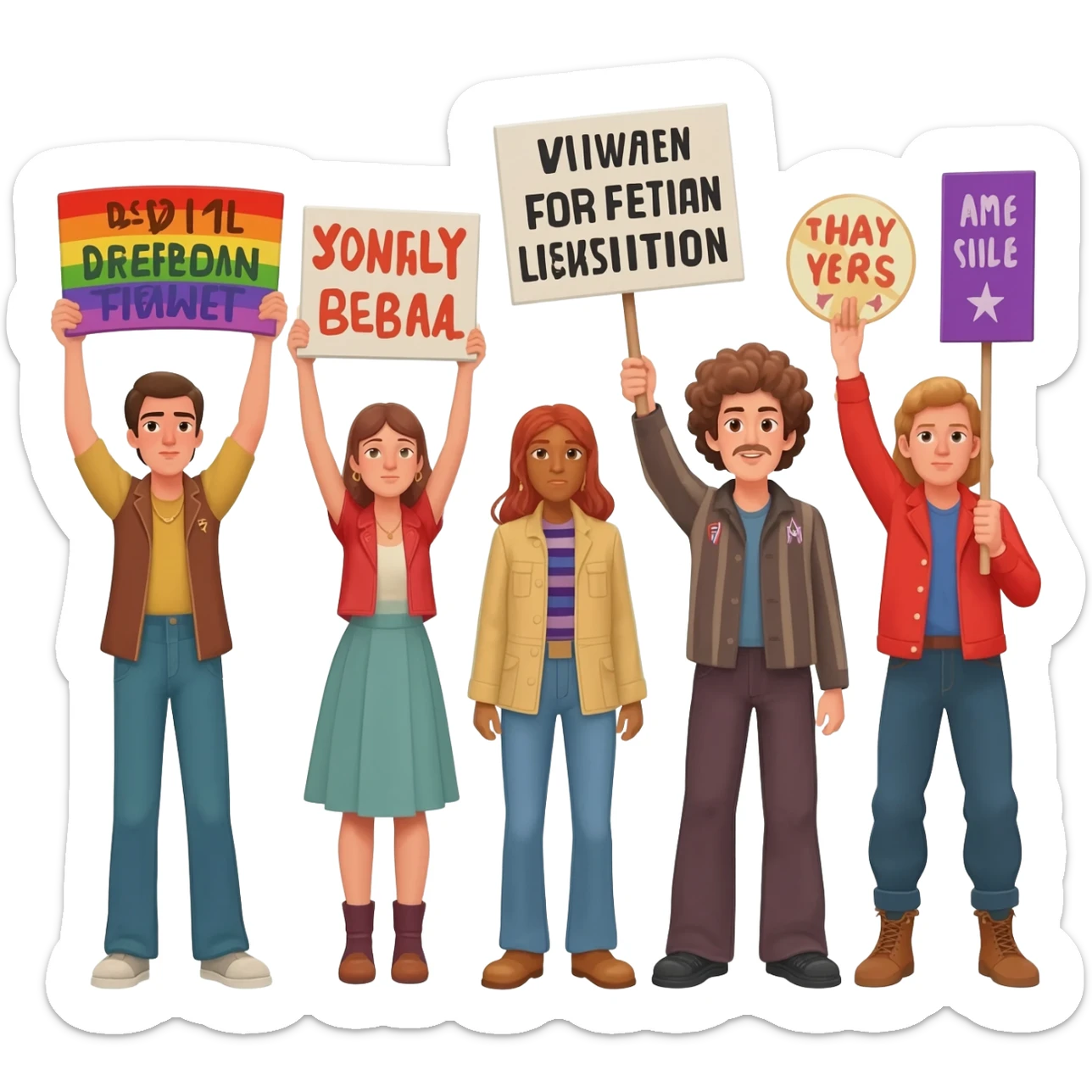 sexual liberation movement in the West sticker