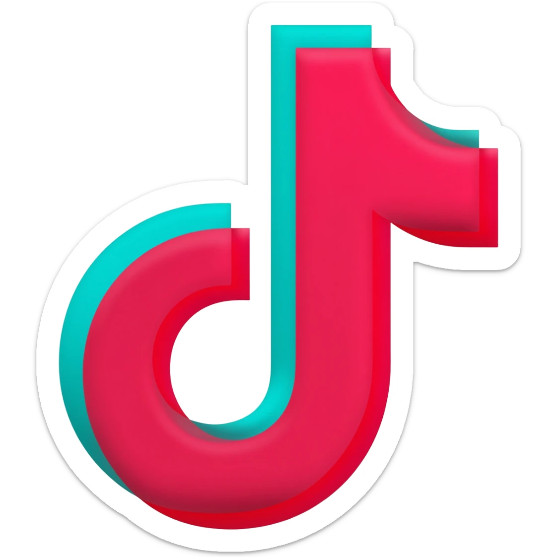 instagram y tik tok sticker