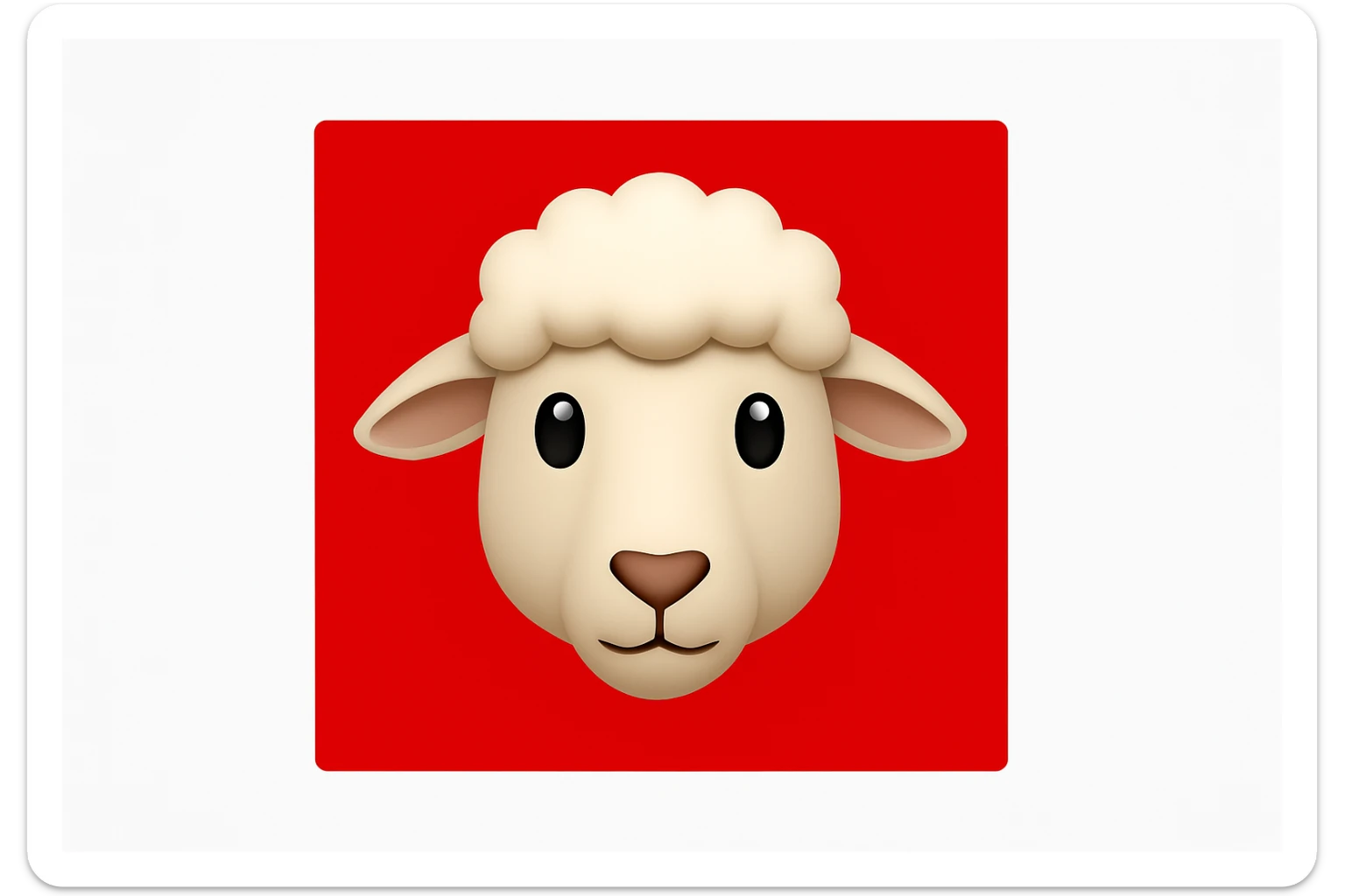 Huddi shu ko'rinishda odam o'rniga qo'yni qo'yib ber va dumaloq shakli bo'lmasin sticker