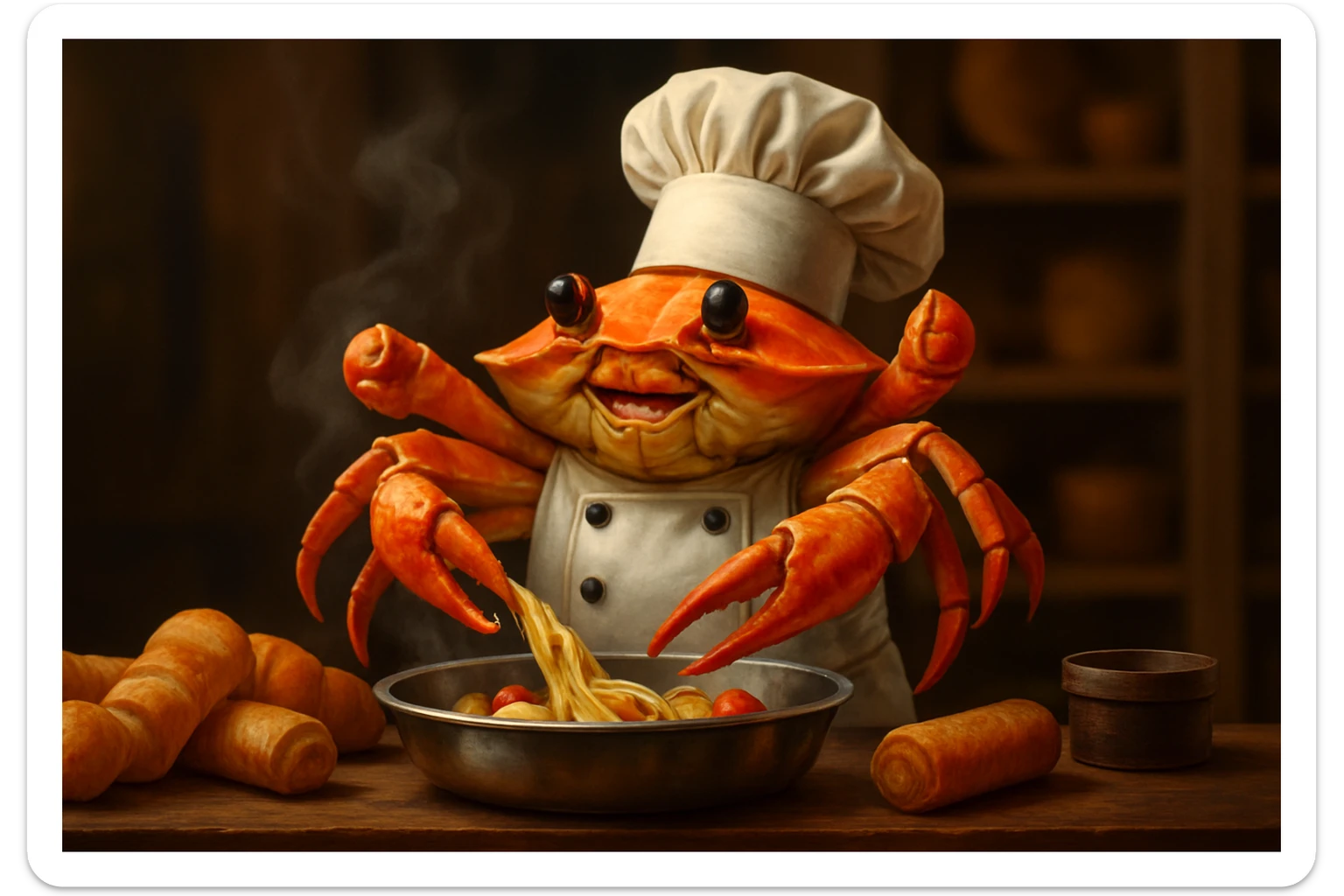 crea una fotografia ratio 16.9 identica a esta no debes cambiar nada solo darmela en estilo Foto hiper realista,no debes agrgar elementos ni letras todo debe permanecer igual y con la isma paleta de colores y expresiones.puede arreglar unpoco parta qsean mas vivos los colores sticker