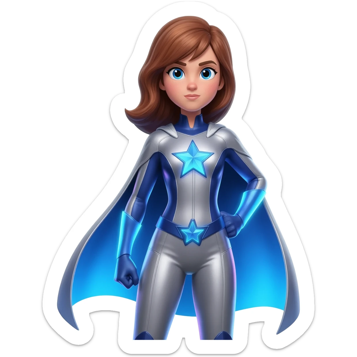 Nome stargirl personalizado sticker
