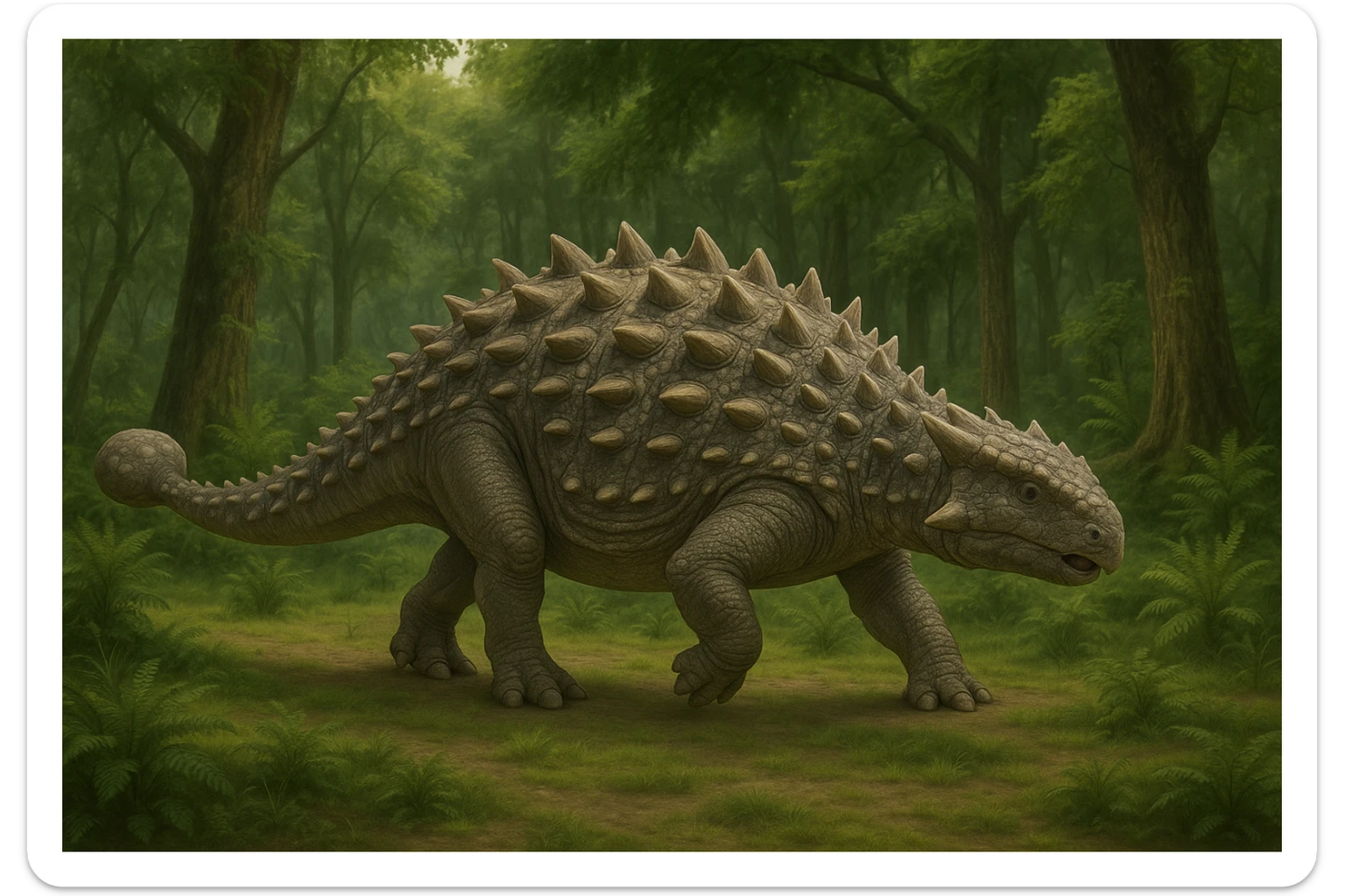 Anklyosaurus sticker