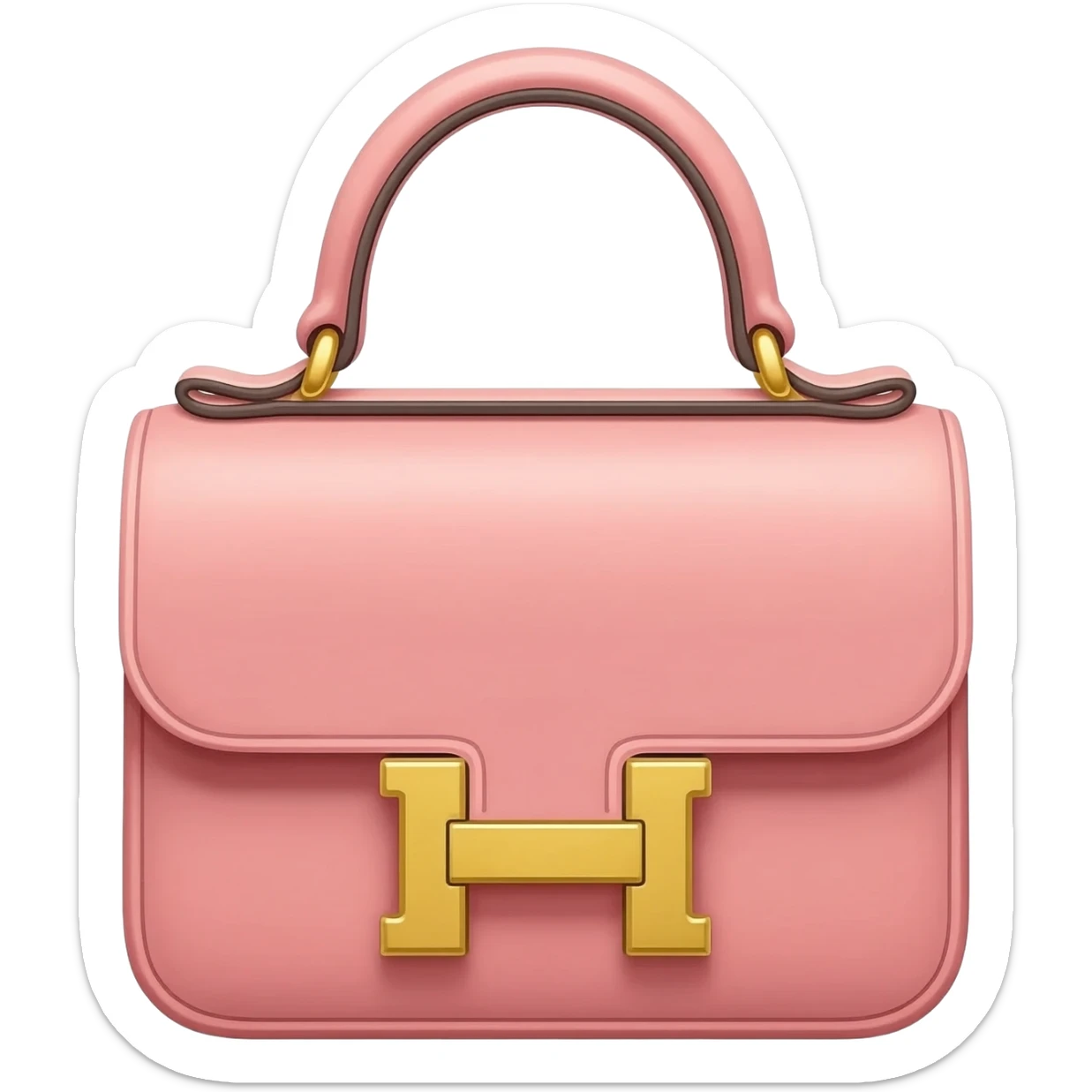 flesh color kelly hermes bag sticker