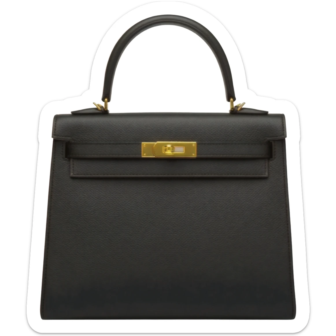 matte black kelly hermes bag sticker