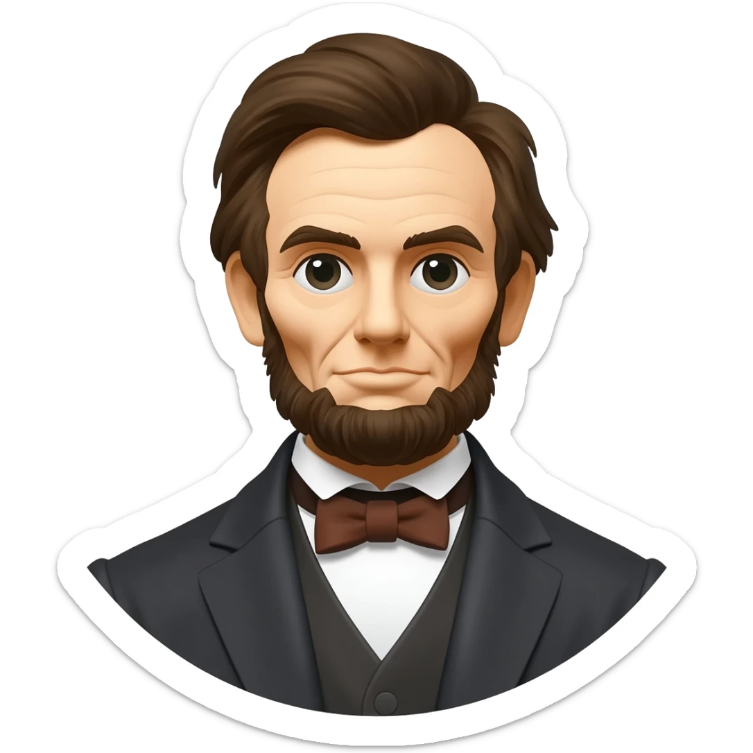 Abraham Lincoln sticker