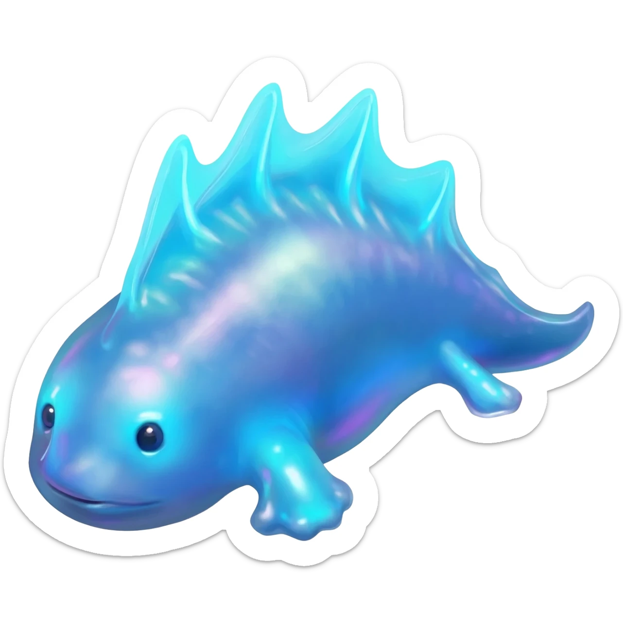 blue dragon glaucus sticker