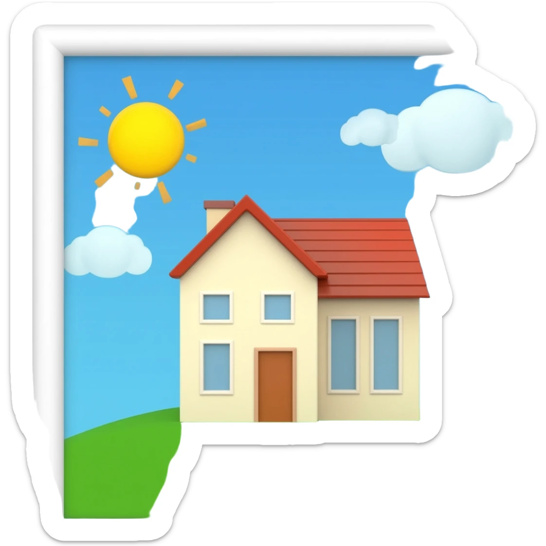 CASA precios accesibles sticker