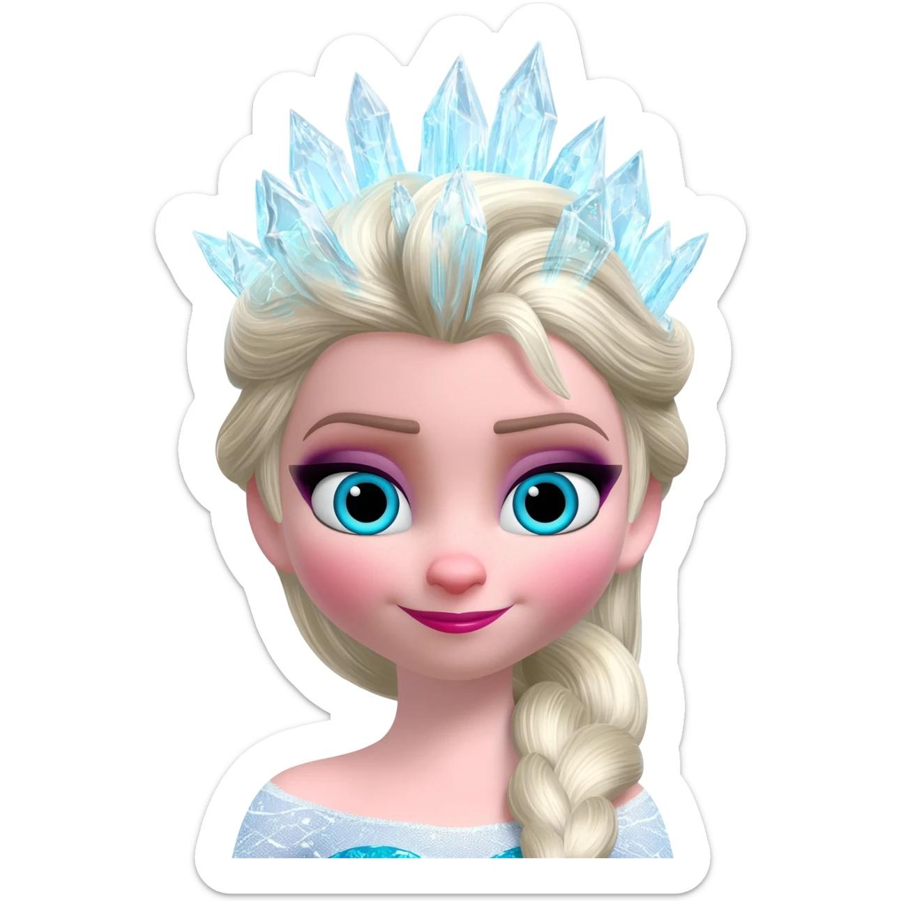 Elsa frozen sticker