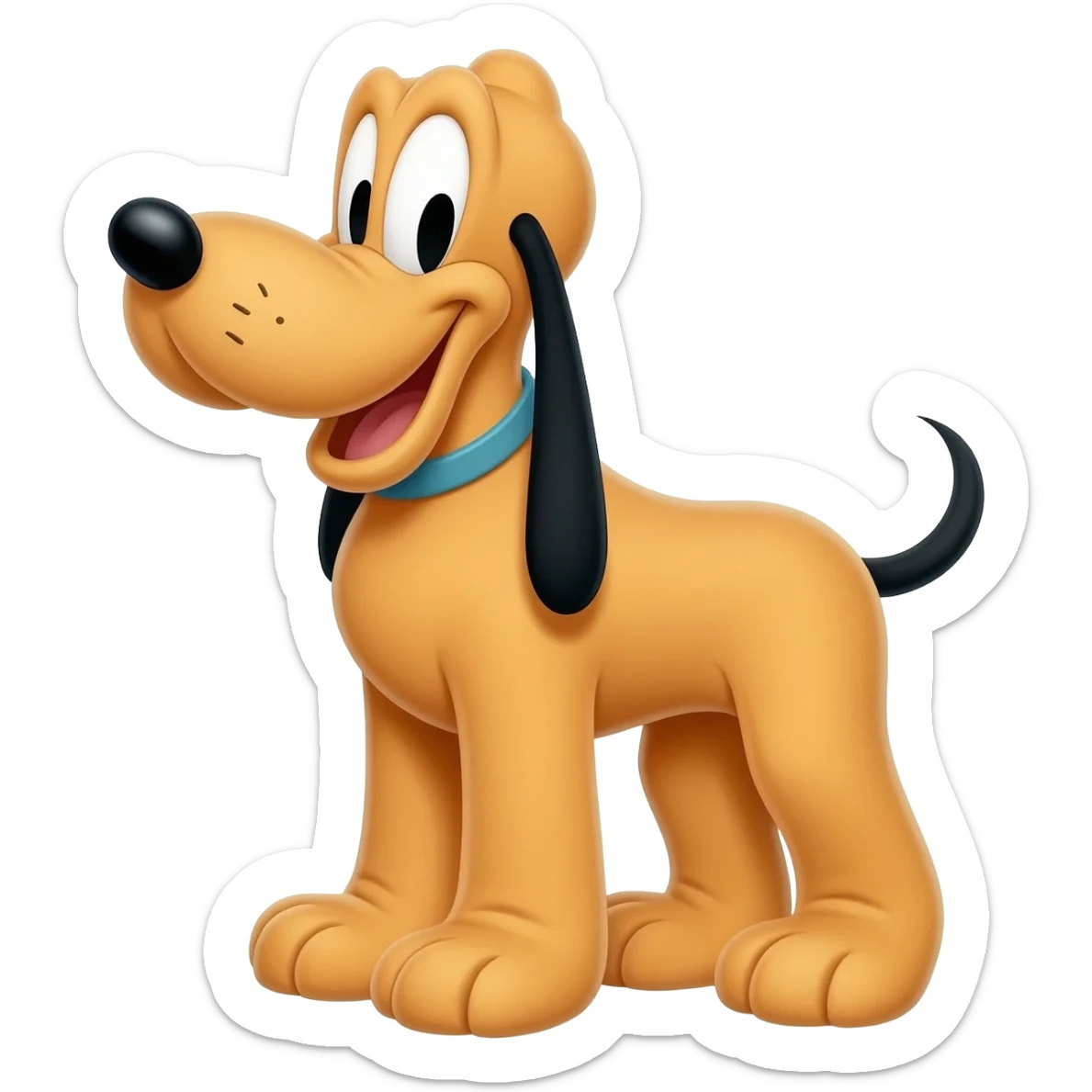 Goofy Dog & Pluto Dog sticker