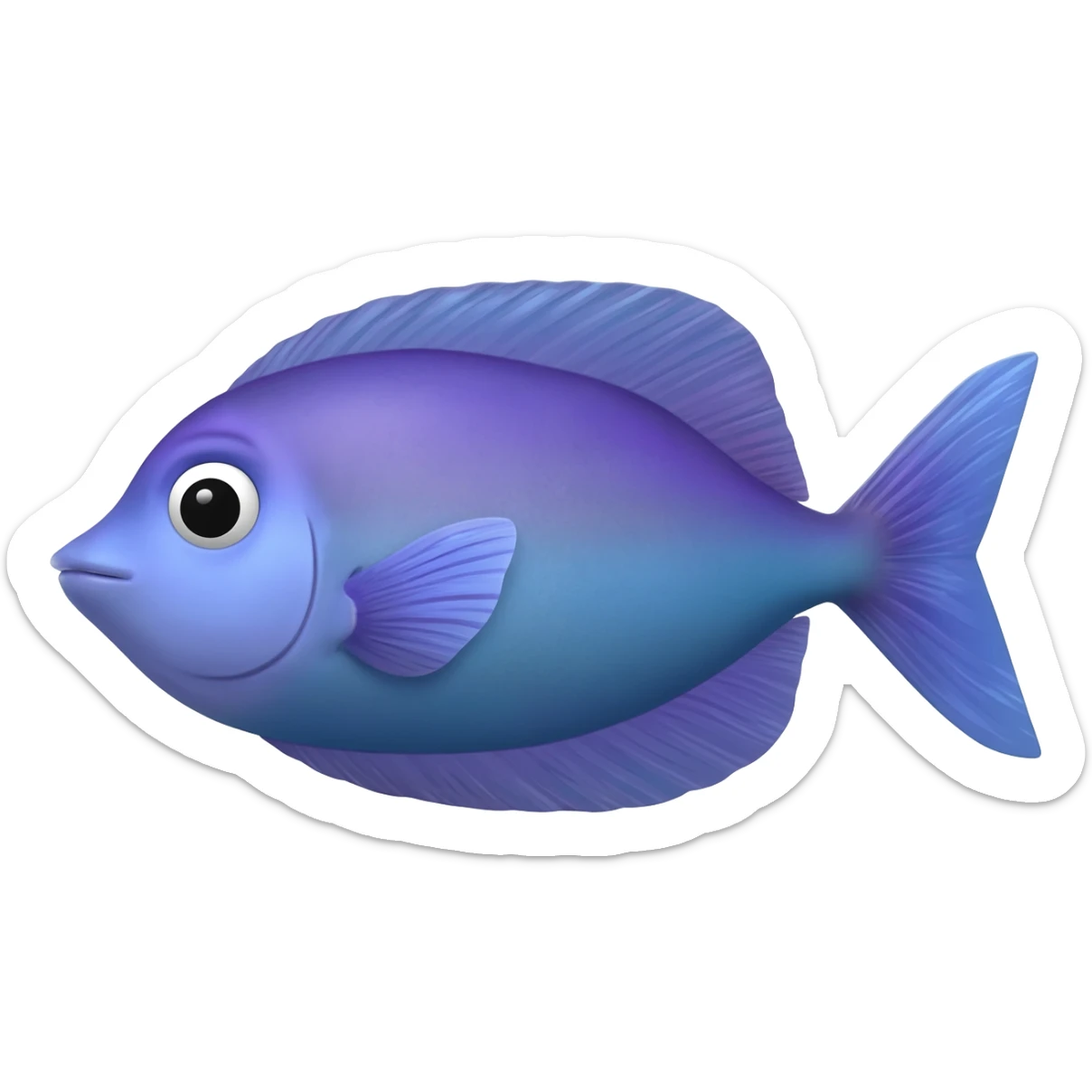 Pez de Ariel sticker