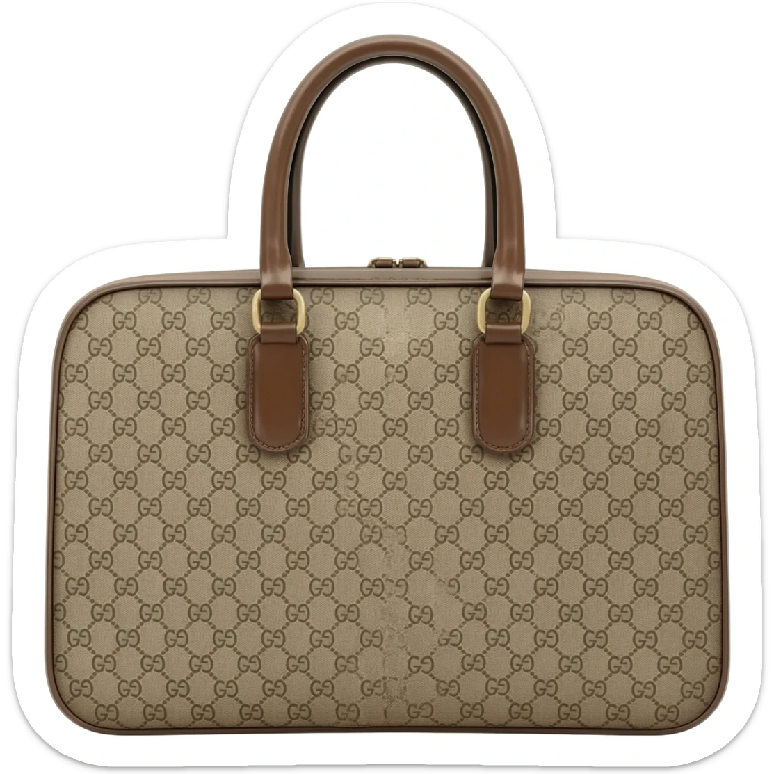 A Gucci bag sticker