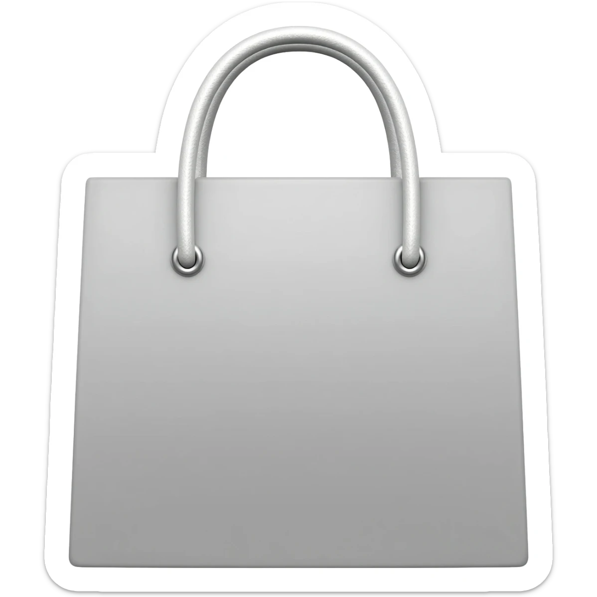 Crea un emoji de bolsa de compras sticker