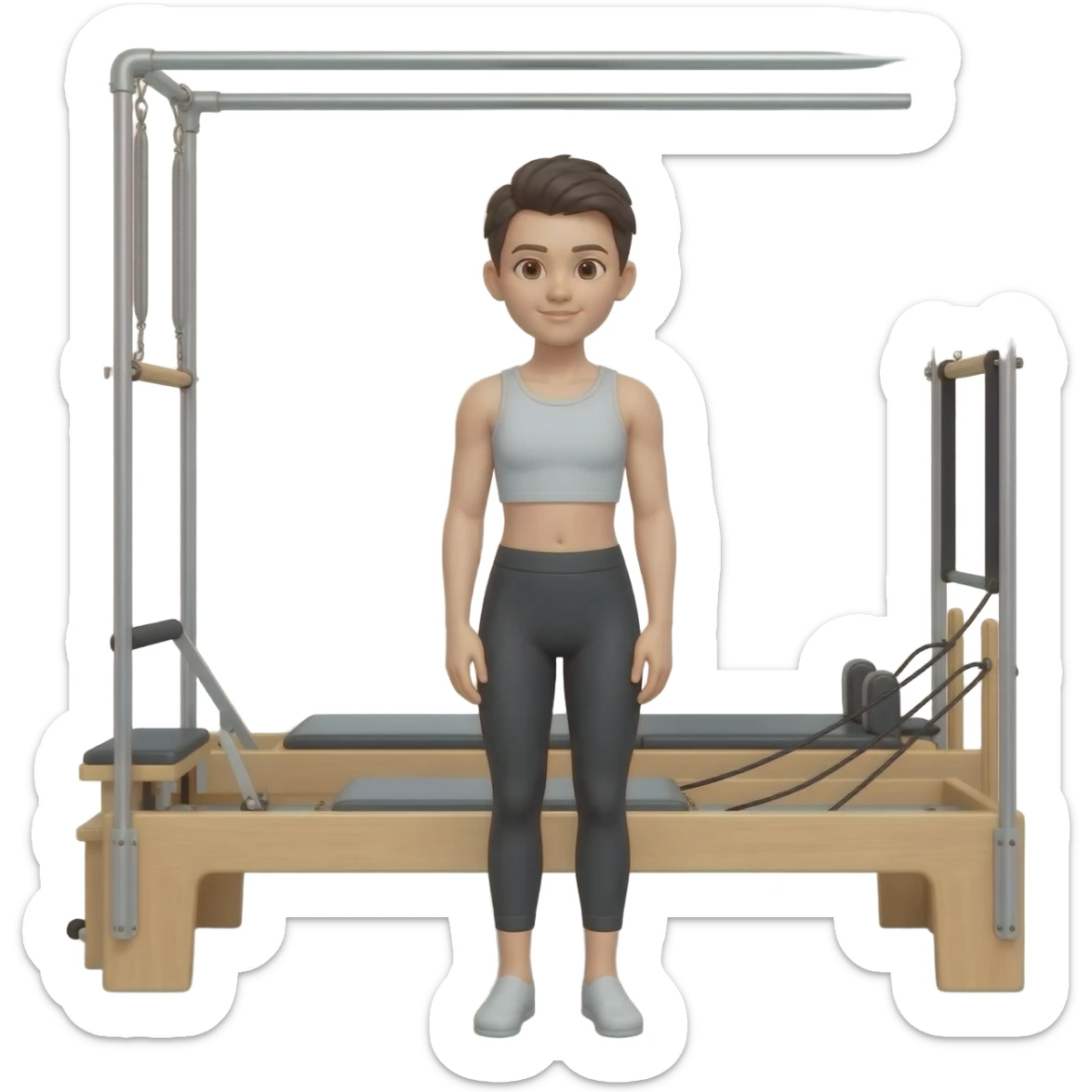 Pilates reformee sticker