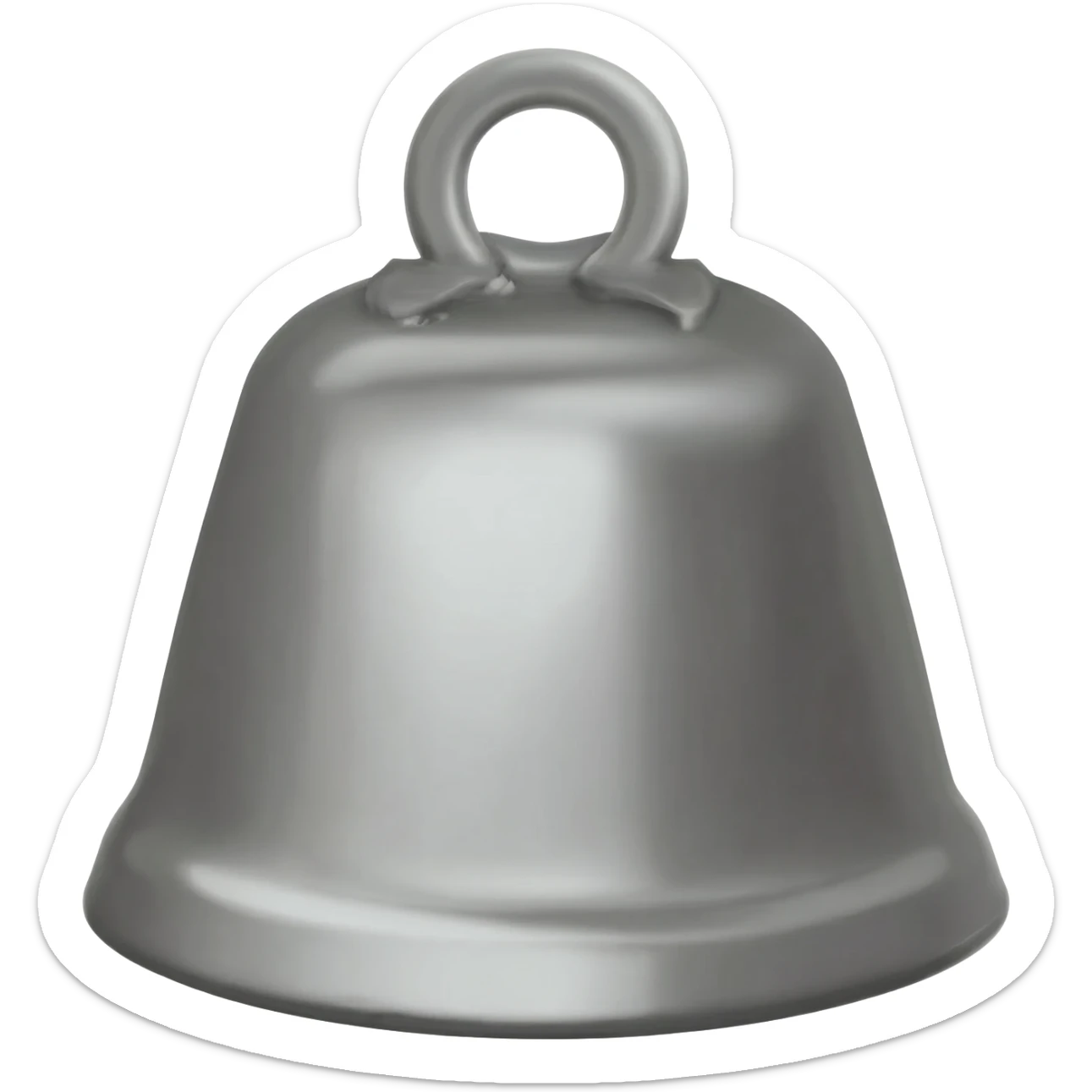 trapezoid-shaped cowbell sticker